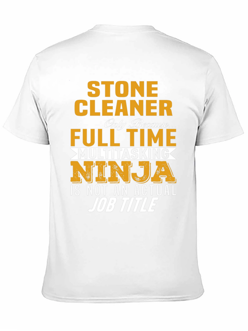 Stone Cleaner Multitasking Ninja Graphic Tee