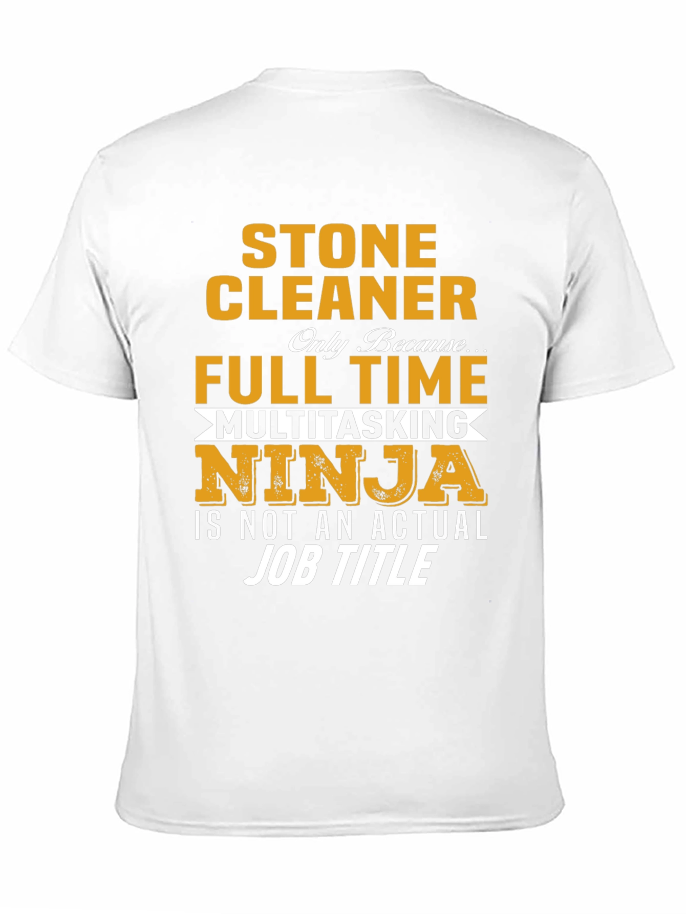 Stone Cleaner Multitasking Ninja Graphic Tee