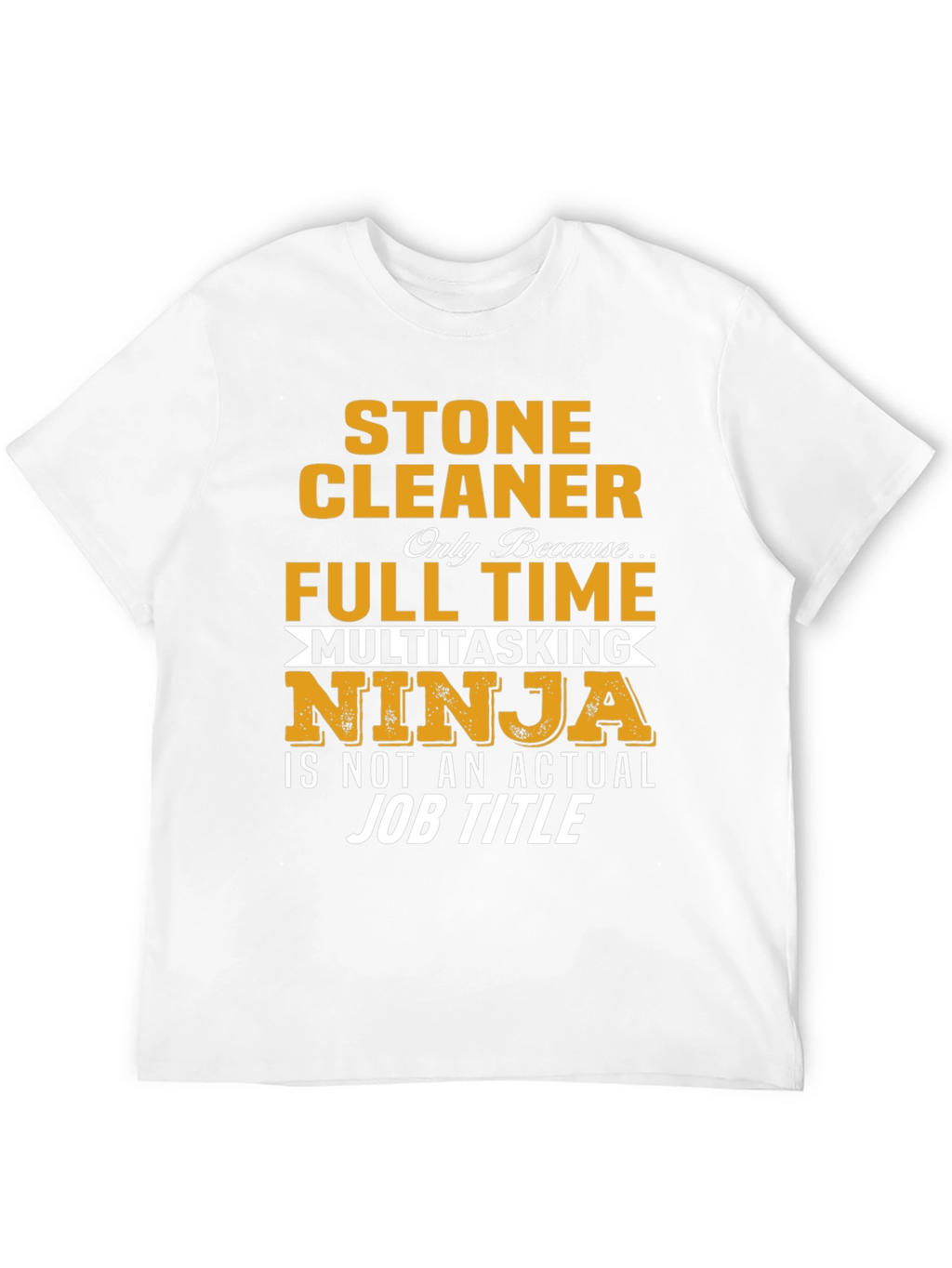 Stone Cleaner Multitasking Ninja Graphic Tee
