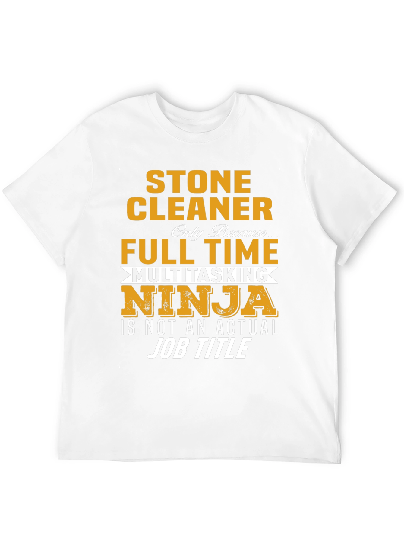 Stone Cleaner Multitasking Ninja Graphic Tee