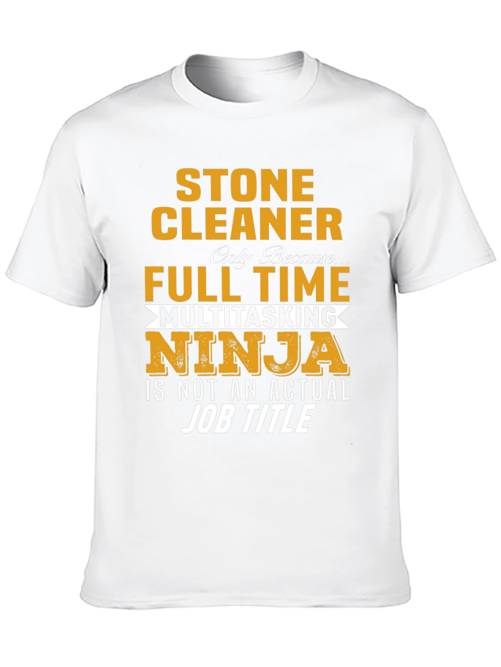 Stone Cleaner Multitasking Ninja Graphic Tee