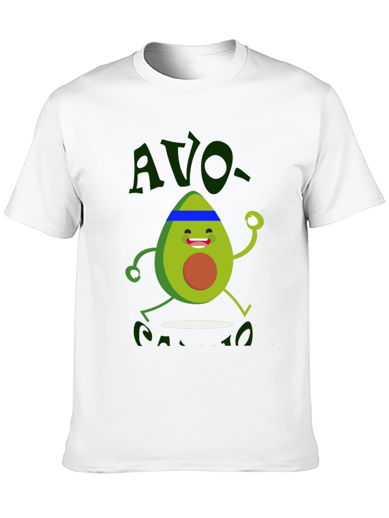 Avo-Cardio T-Shirt - Workout Avocado Graphic Tee