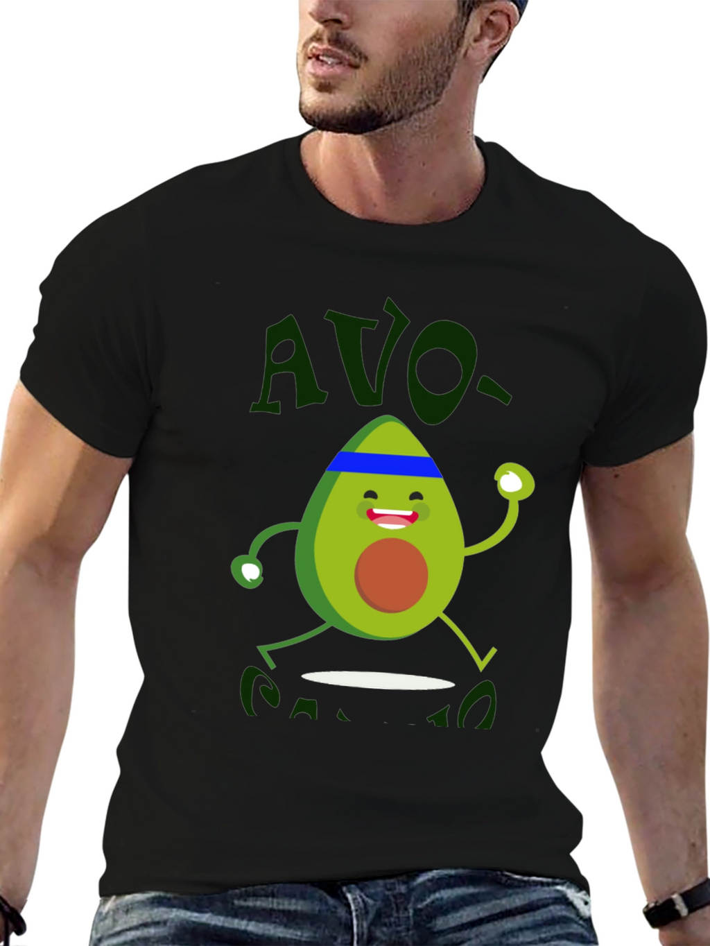 Avo-Cardio T-Shirt - Workout Avocado Graphic Tee