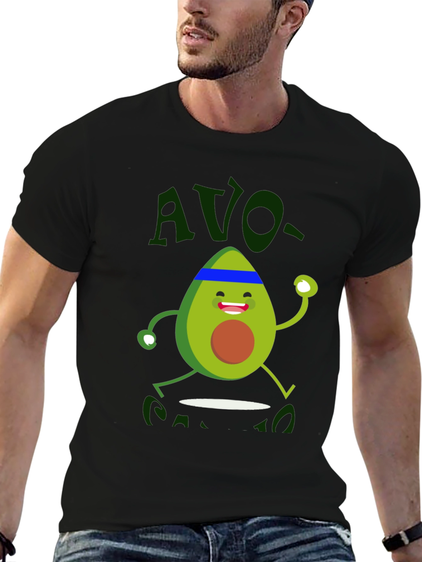 Avo-Cardio T-Shirt - Workout Avocado Graphic Tee