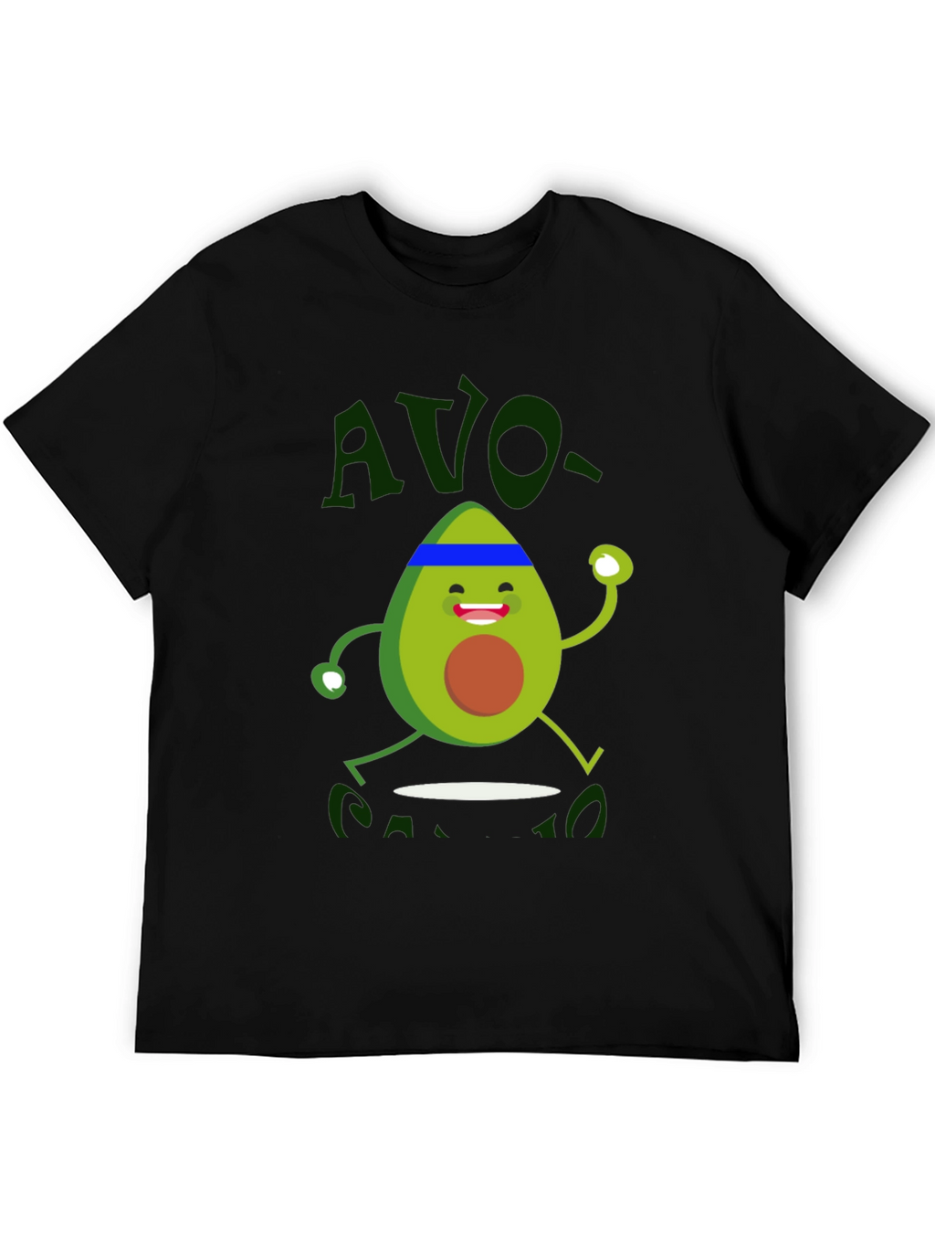 Avo-Cardio T-Shirt - Workout Avocado Graphic Tee