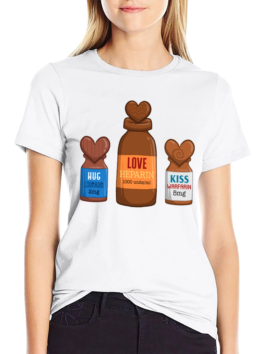 Love Rx: Funny Medicine Heart T-Shirt