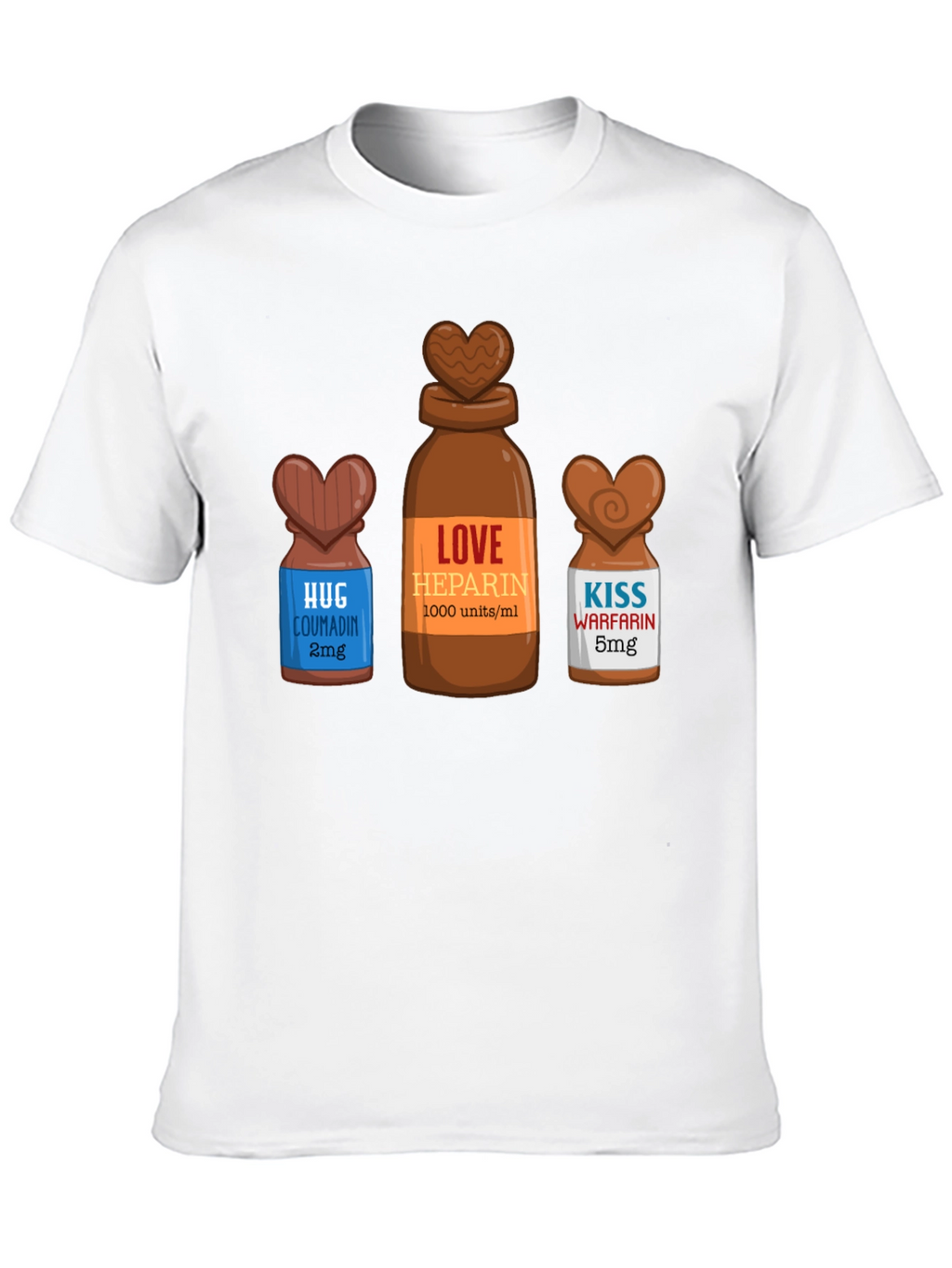 Love Rx: Funny Medicine Heart T-Shirt