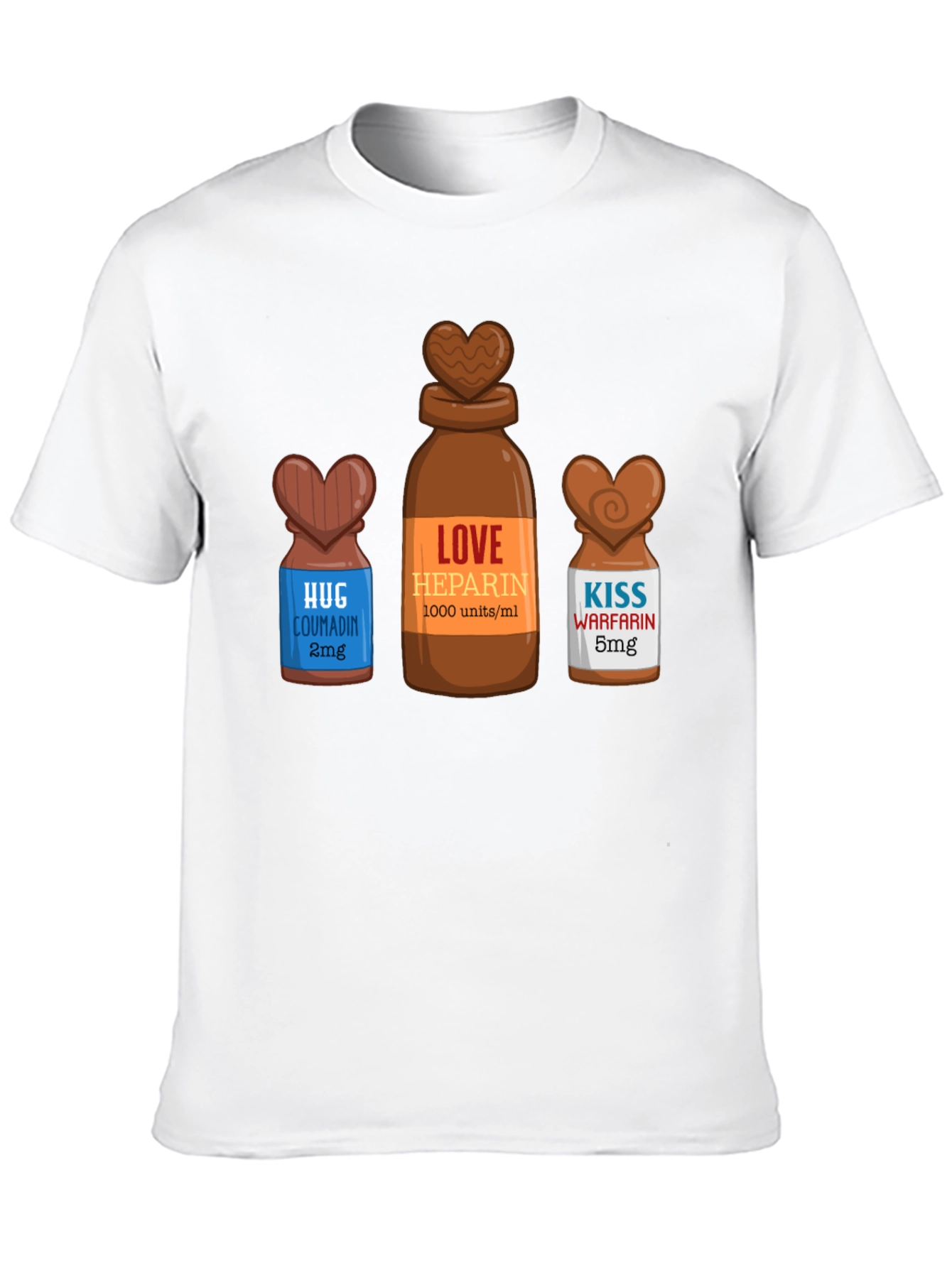 Love Rx: Funny Medicine Heart T-Shirt