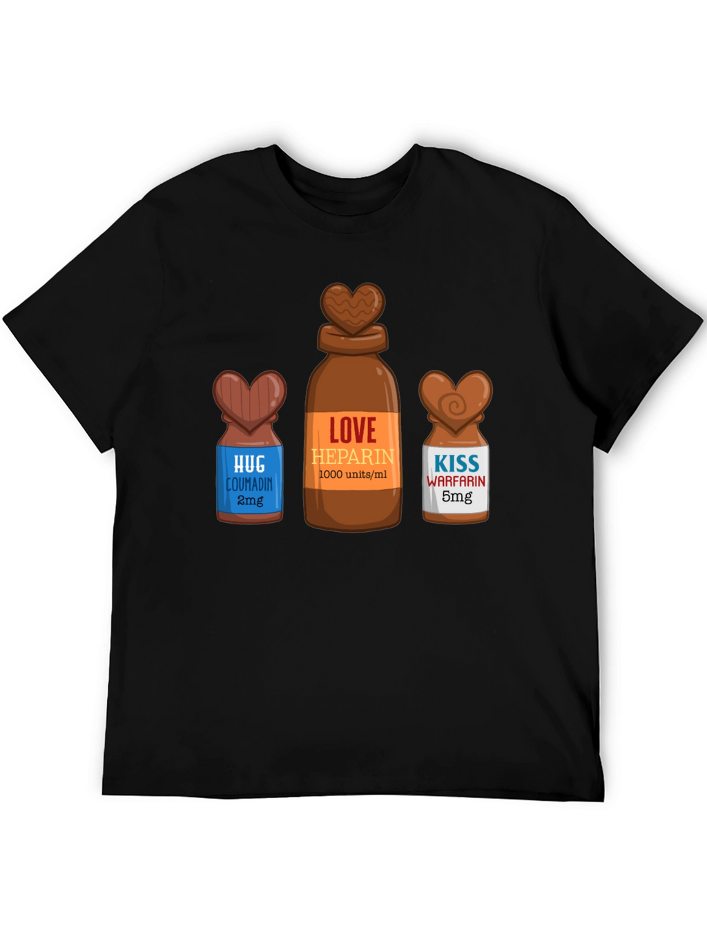 Love Rx: Funny Medicine Heart T-Shirt