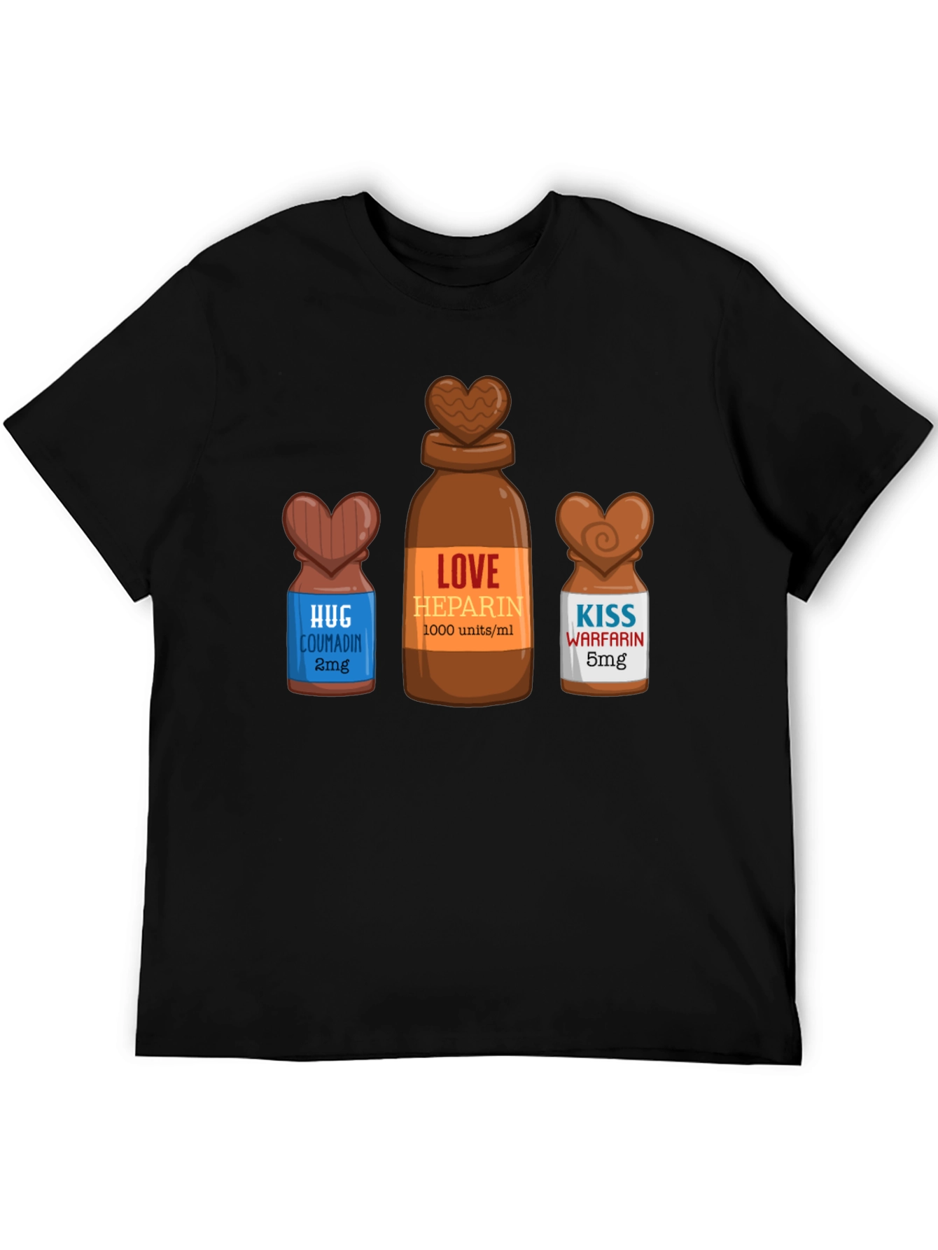 Love Rx: Funny Medicine Heart T-Shirt