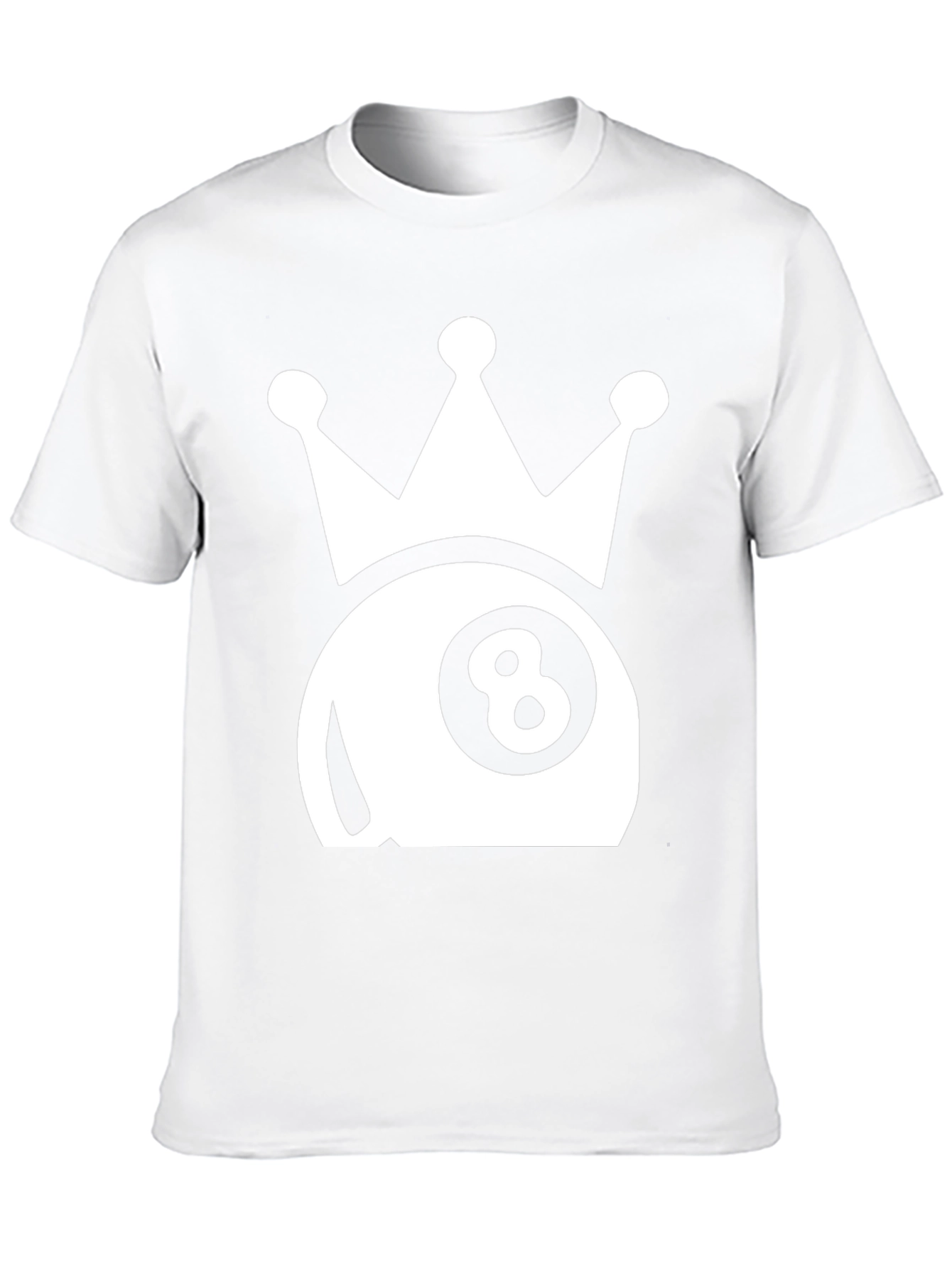 8-Ball Crown Graphic T-Shirt
