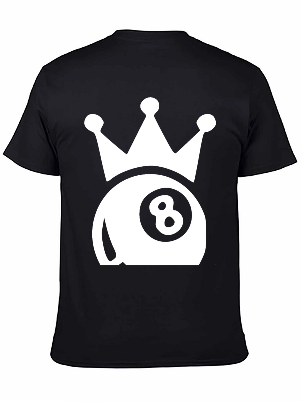 8-Ball Crown Graphic T-Shirt