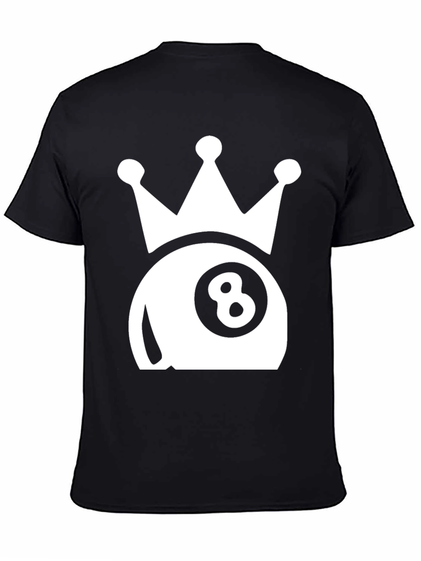 8-Ball Crown Graphic T-Shirt