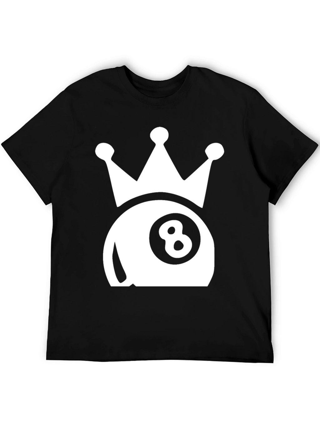8-Ball Crown Graphic T-Shirt