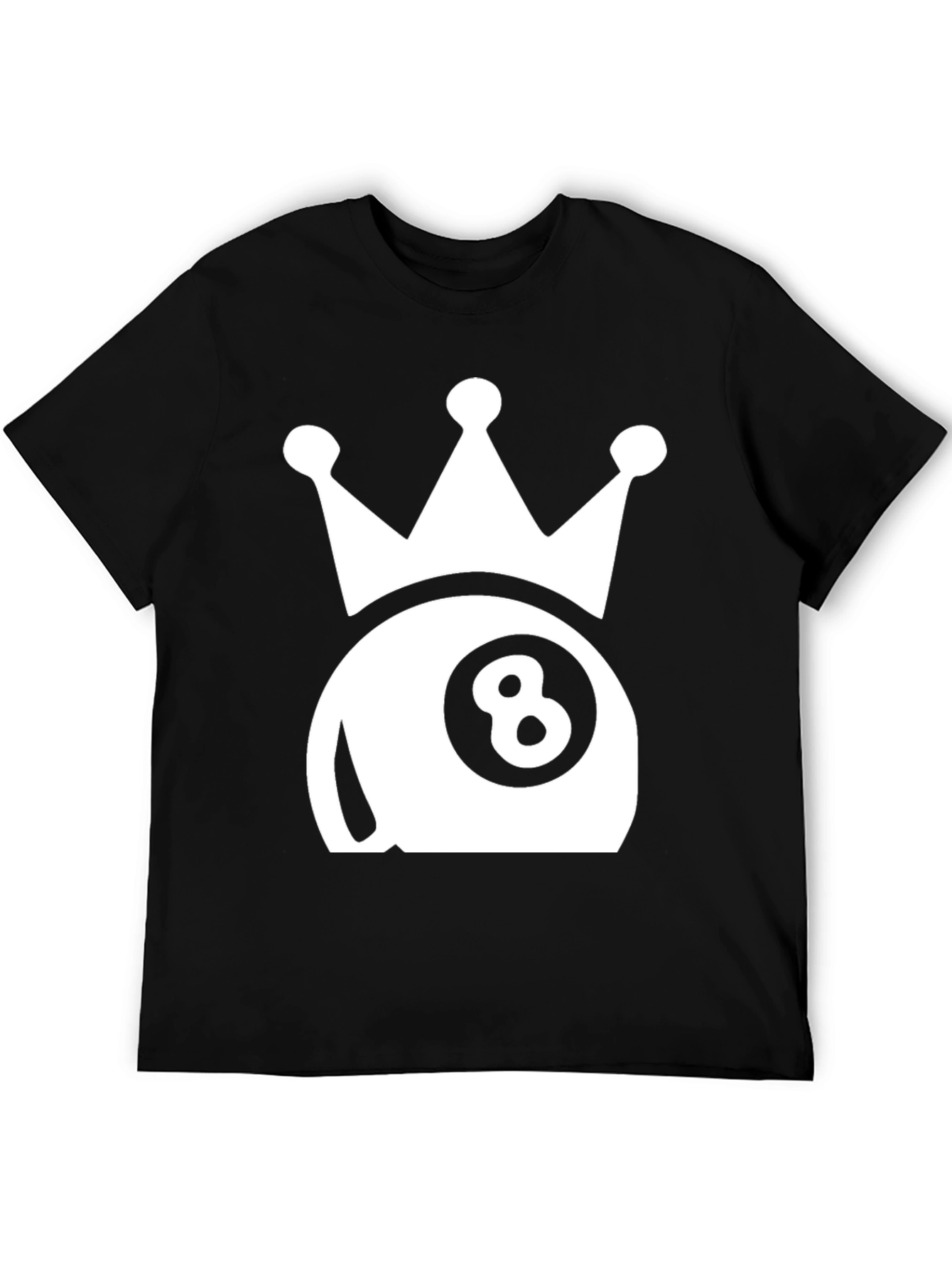 8-Ball Crown Graphic T-Shirt