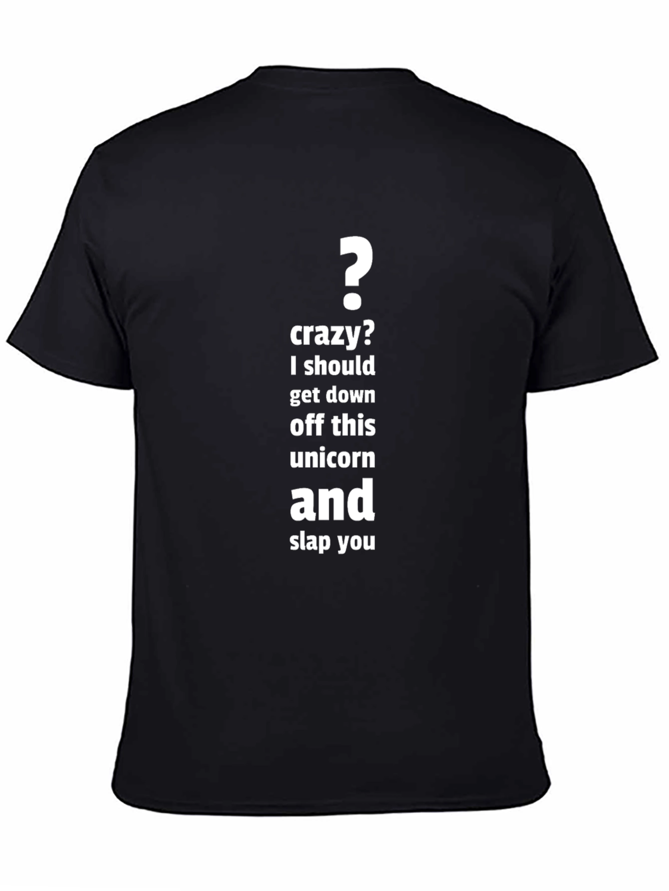 Funny Unicorn Slap You Graphic T-Shirt