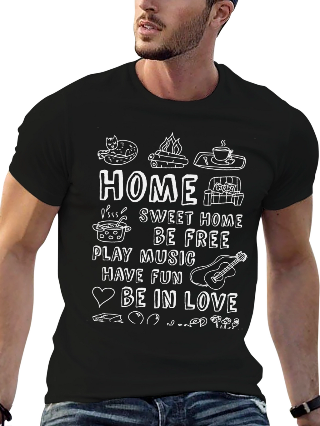 Home Sweet Home Graphic T-Shirt