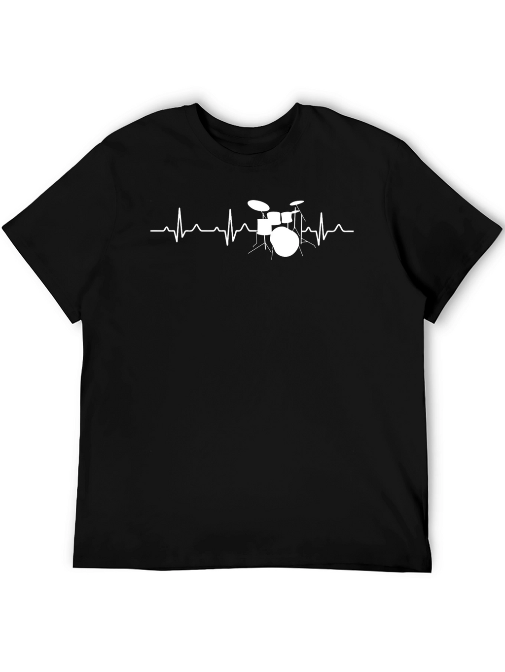 Drumbeat Heartbeat T-Shirt - Musician Tee