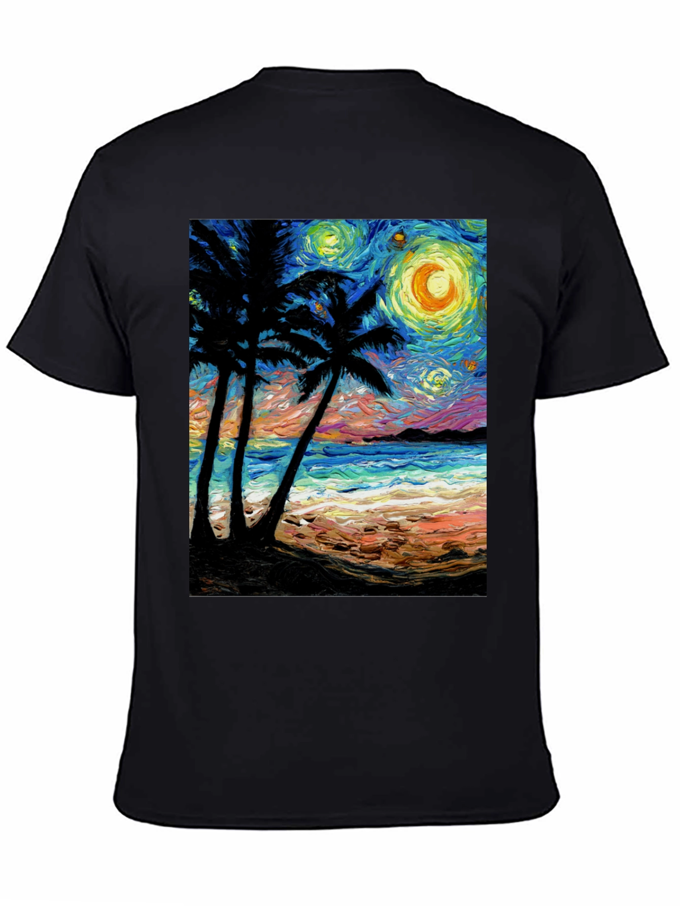 Starry Night Beach T-Shirt