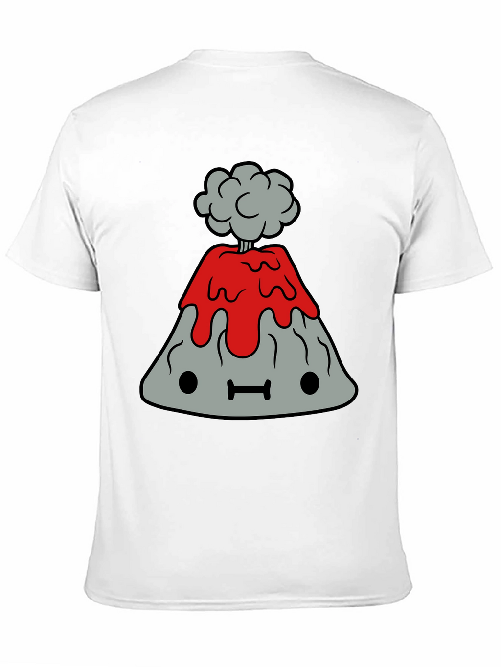 Cartoon Volcano Graphic Tee