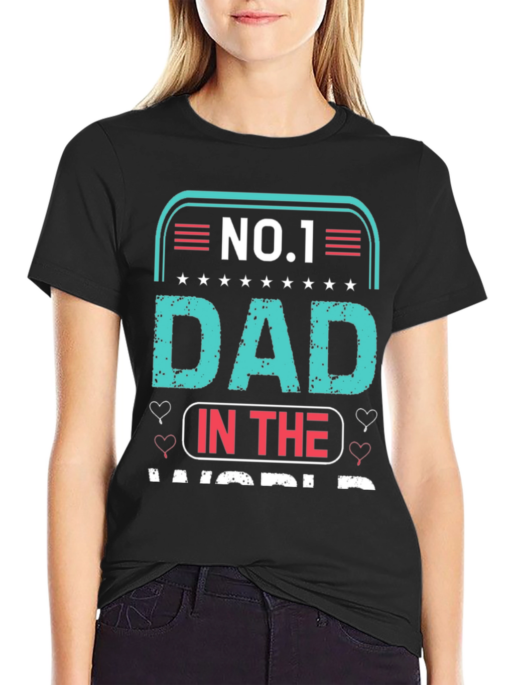 No.1 Dad T-Shirt - Fathers Day Gift