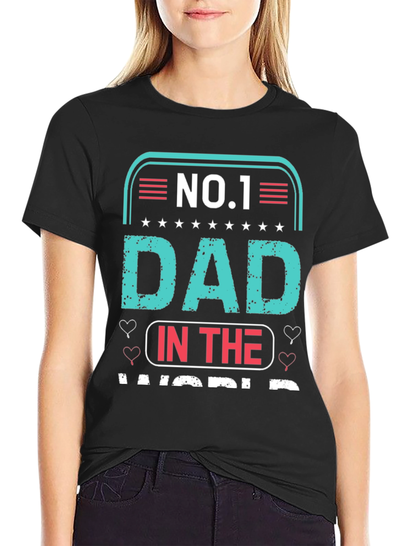 No.1 Dad T-Shirt - Fathers Day Gift