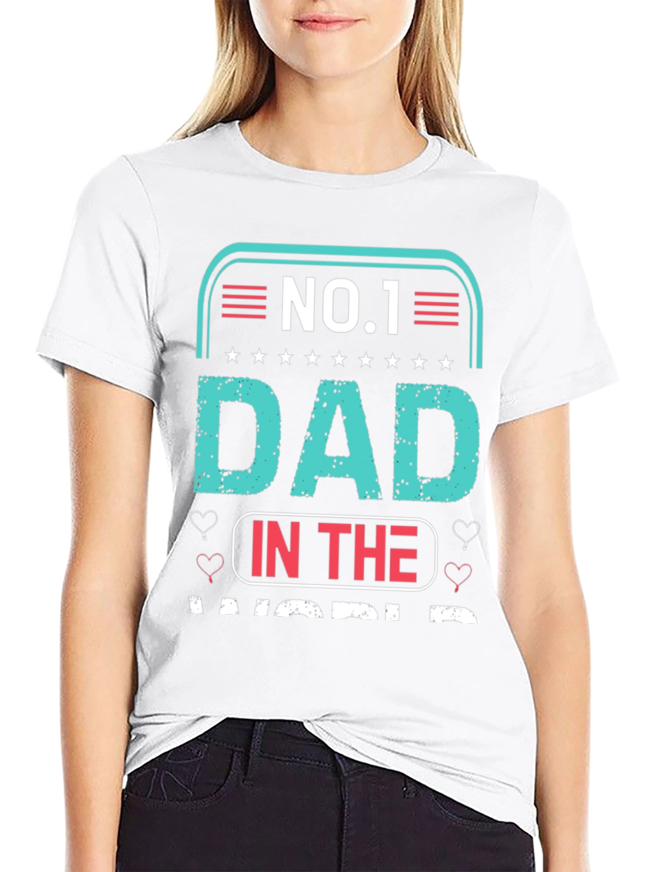 No.1 Dad T-Shirt - Fathers Day Gift