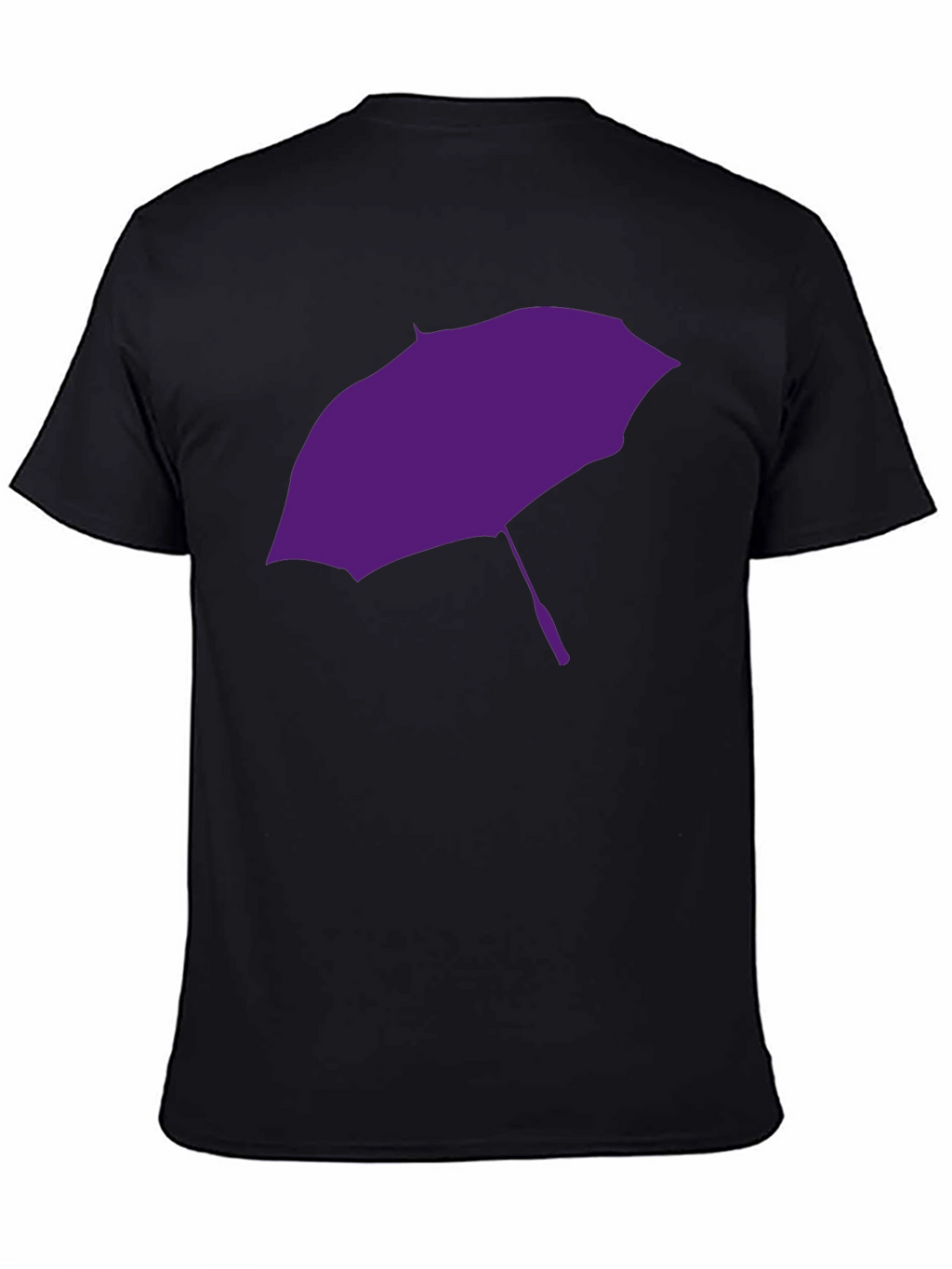 Purple Umbrella Graphic T-Shirt