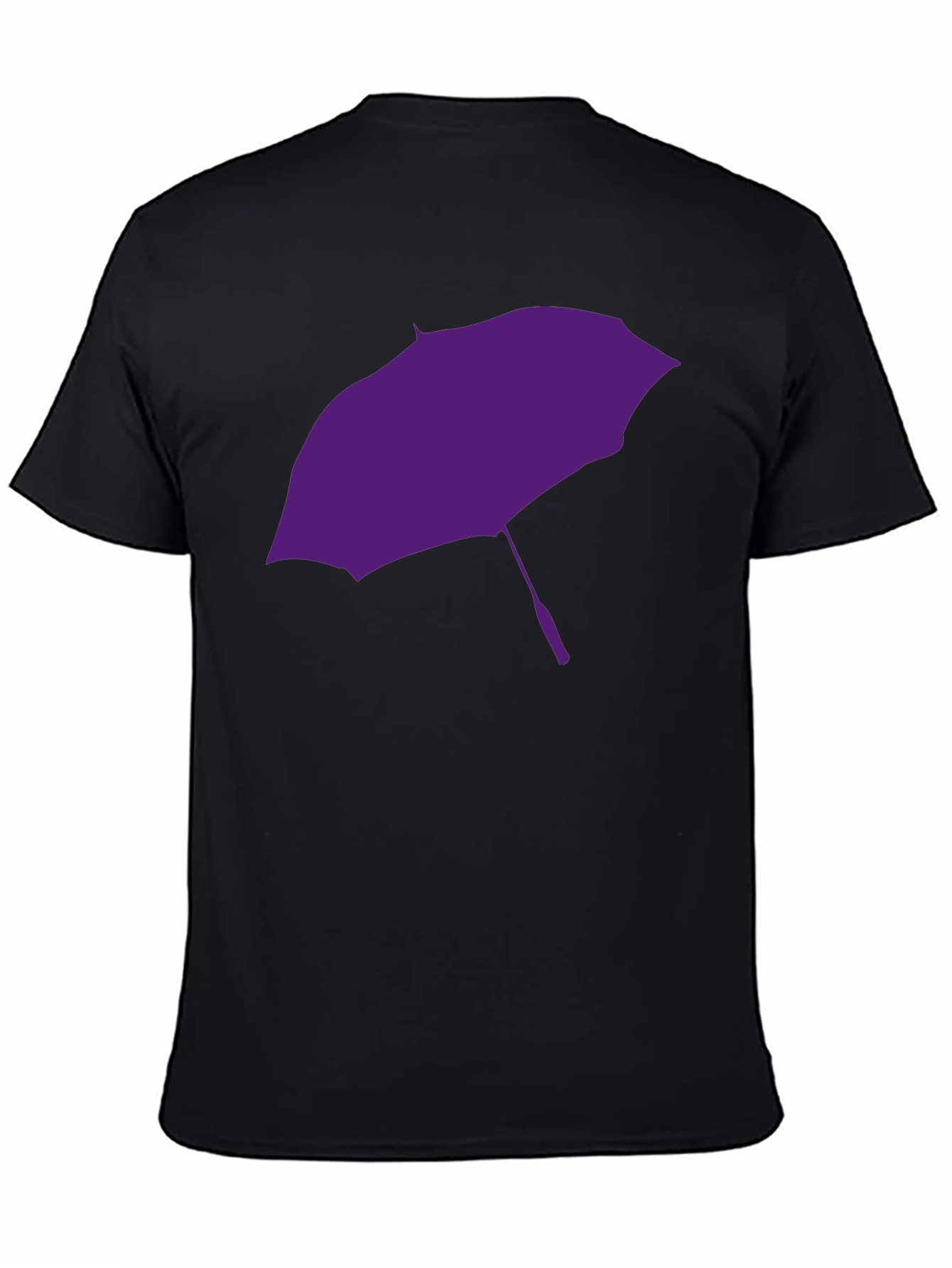Purple Umbrella Graphic T-Shirt