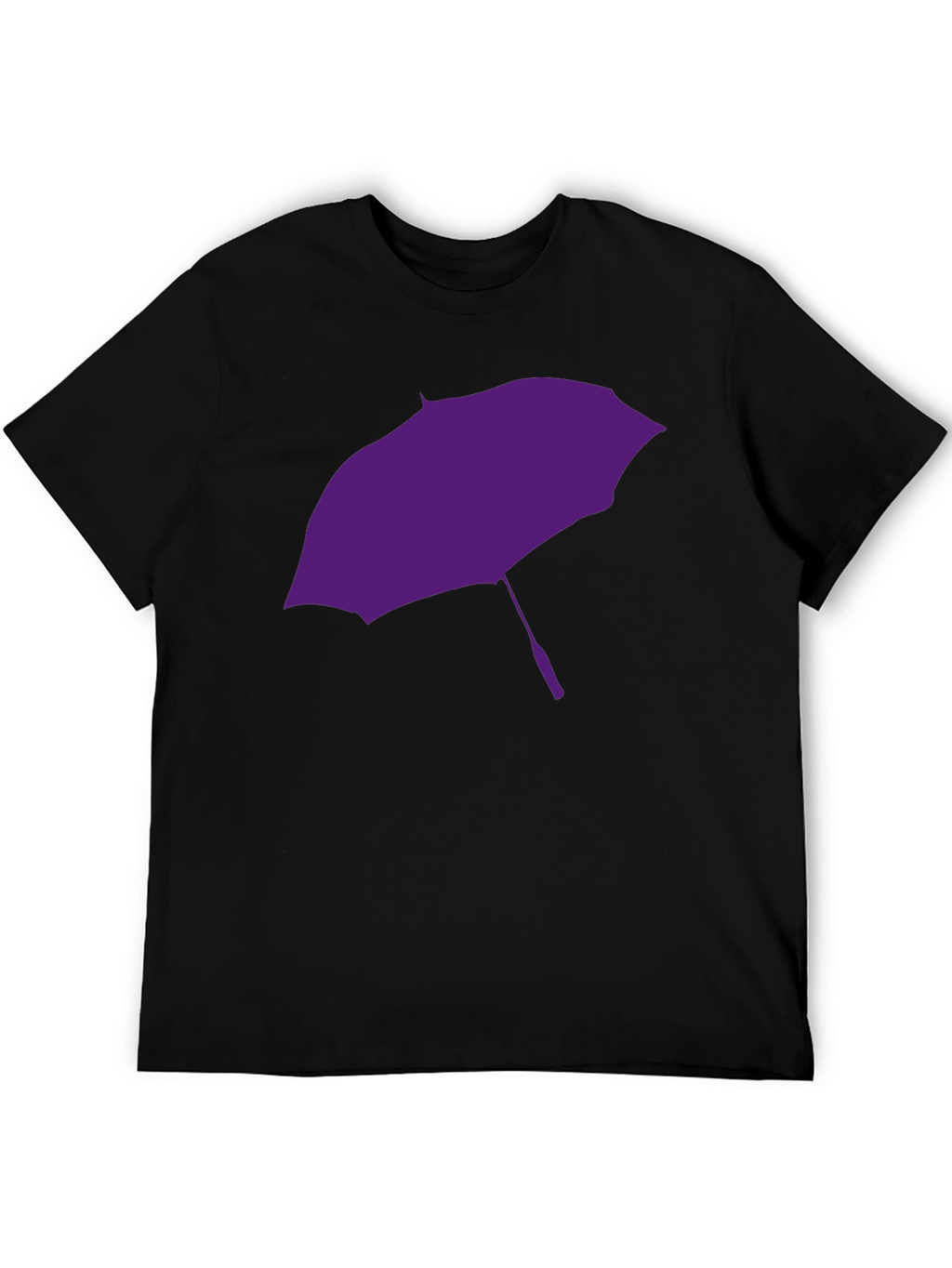 Purple Umbrella Graphic T-Shirt