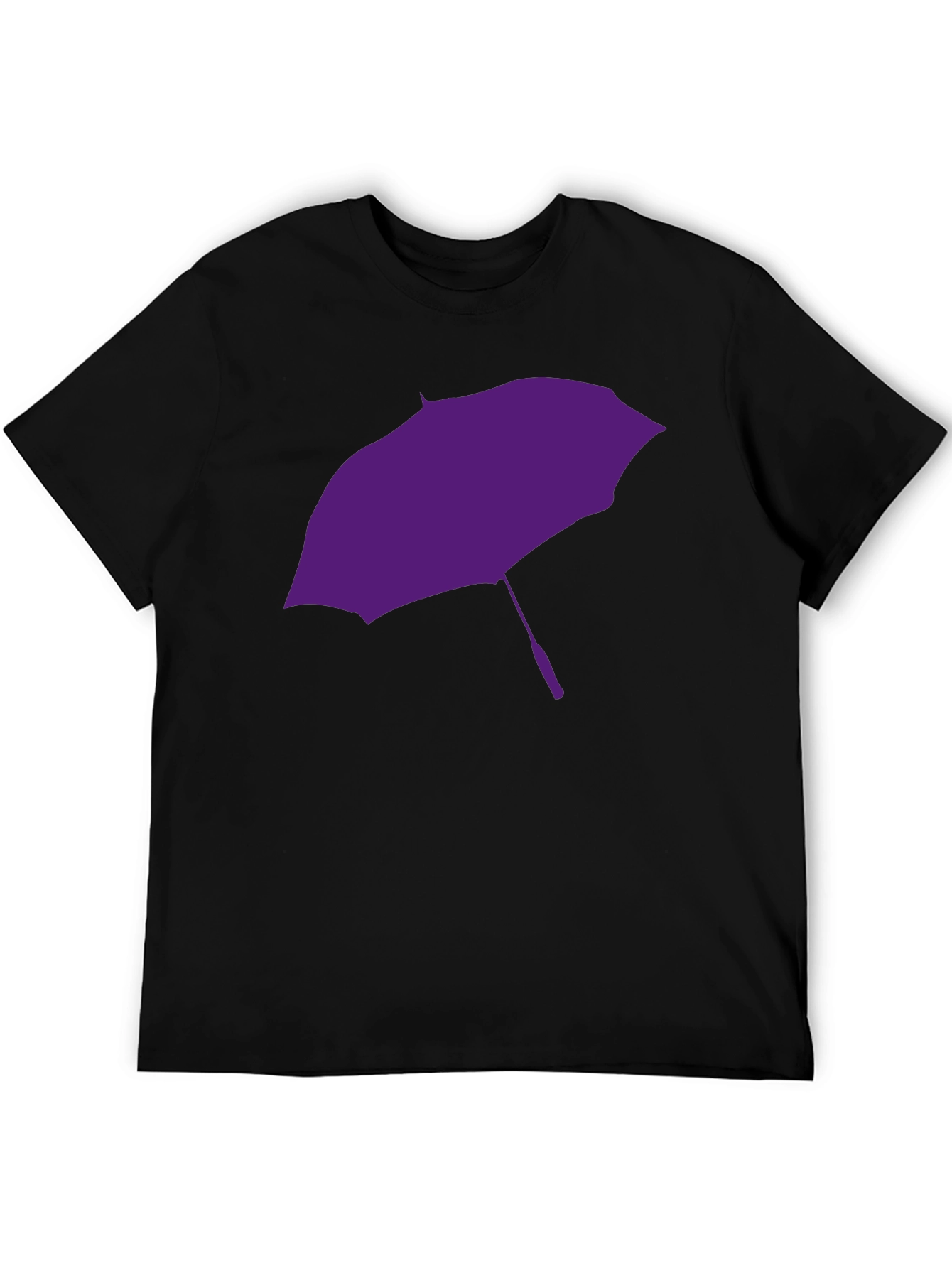 Purple Umbrella Graphic T-Shirt