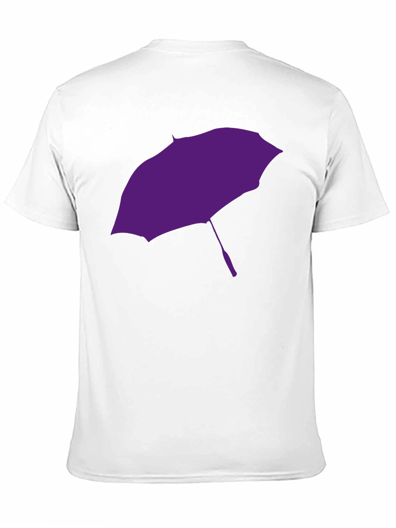 Purple Umbrella Graphic T-Shirt