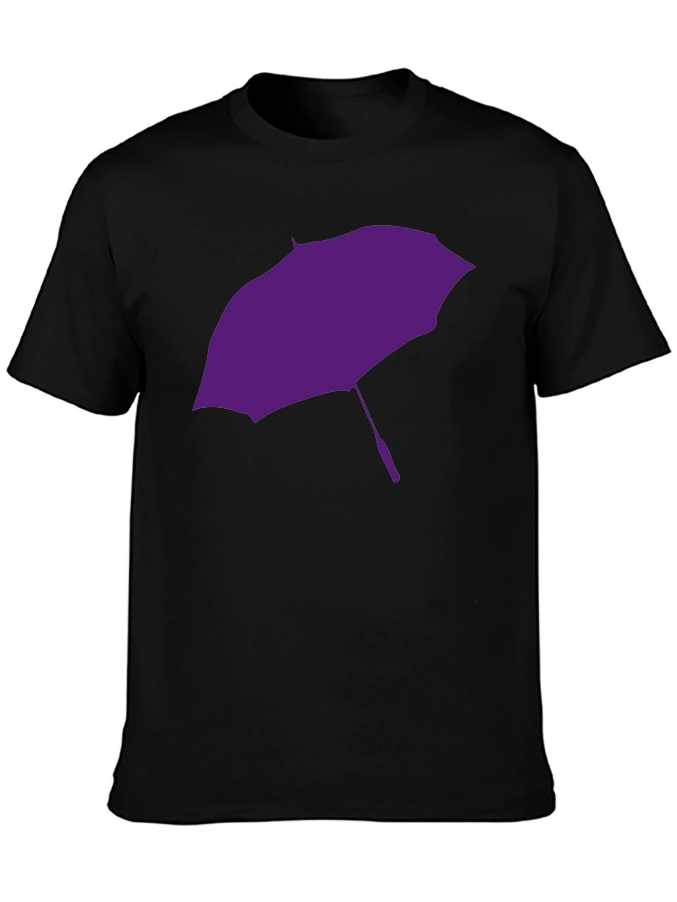 Purple Umbrella Graphic T-Shirt