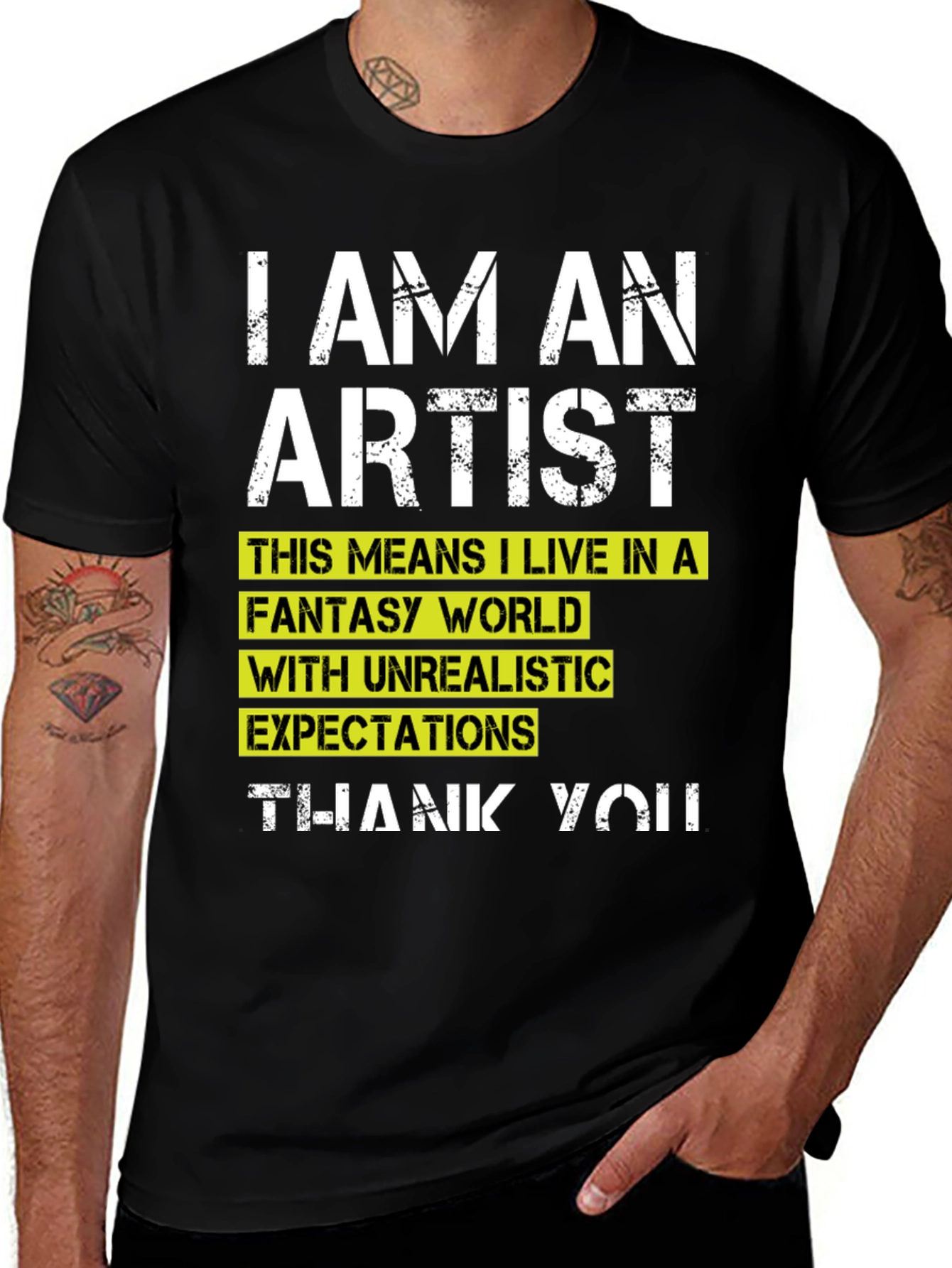 Artist Graphic Tee - Fantasy World Expectations