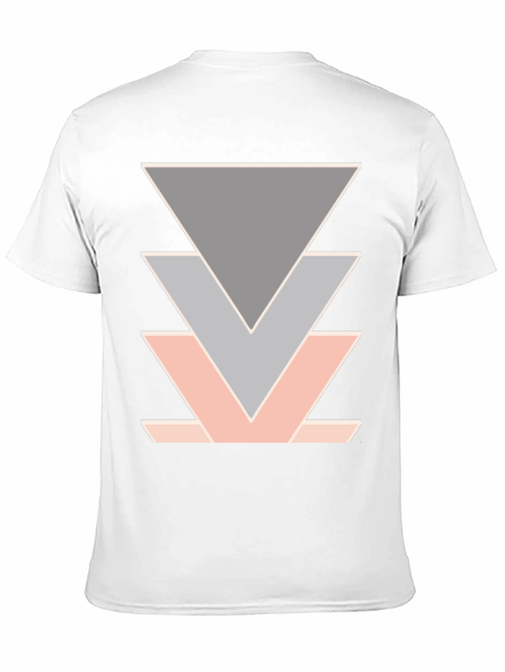 Geometric Triangle Design T-Shirt