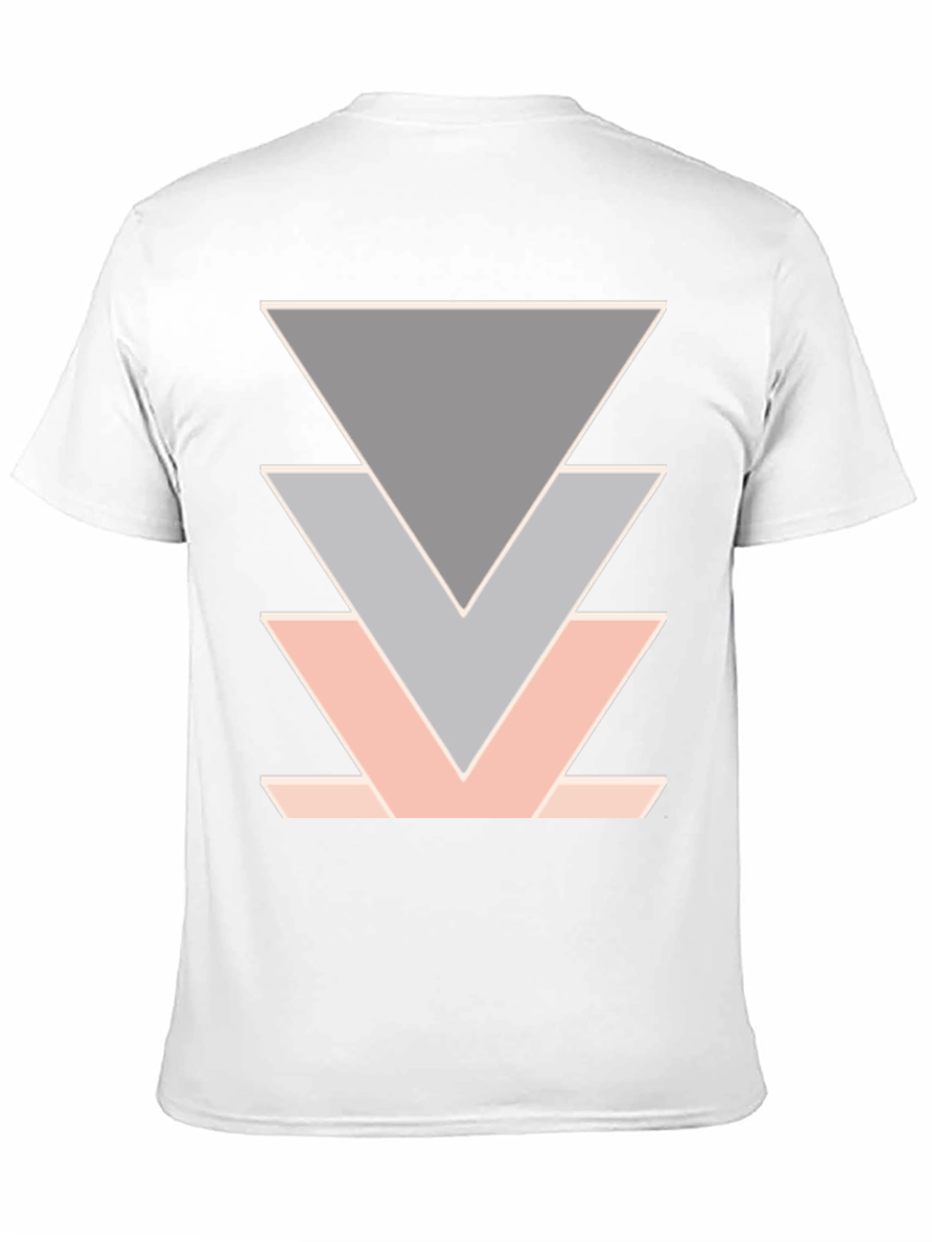 Geometric Triangle Design T-Shirt