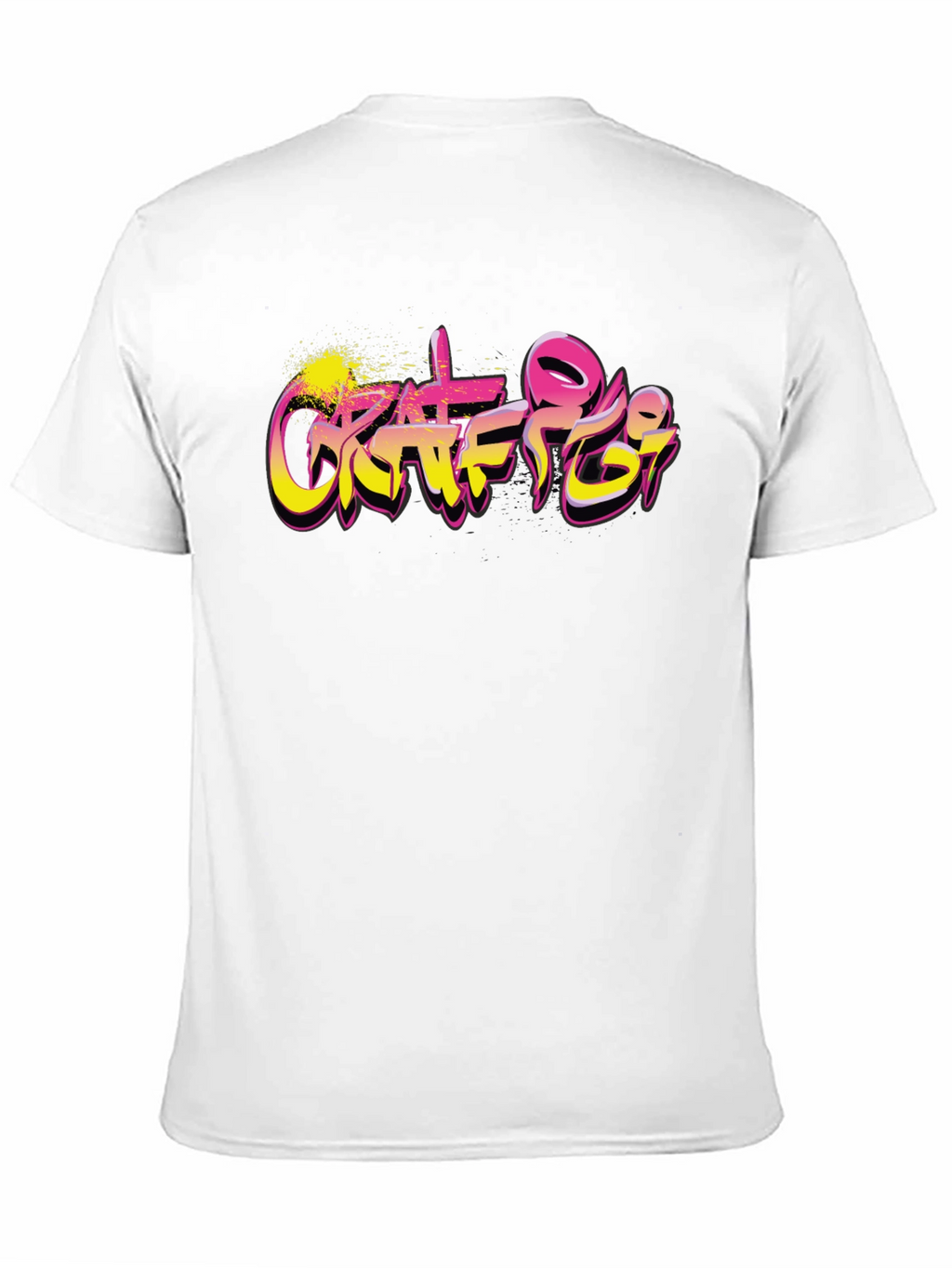 Graffiti Art Graphic Black T-Shirt