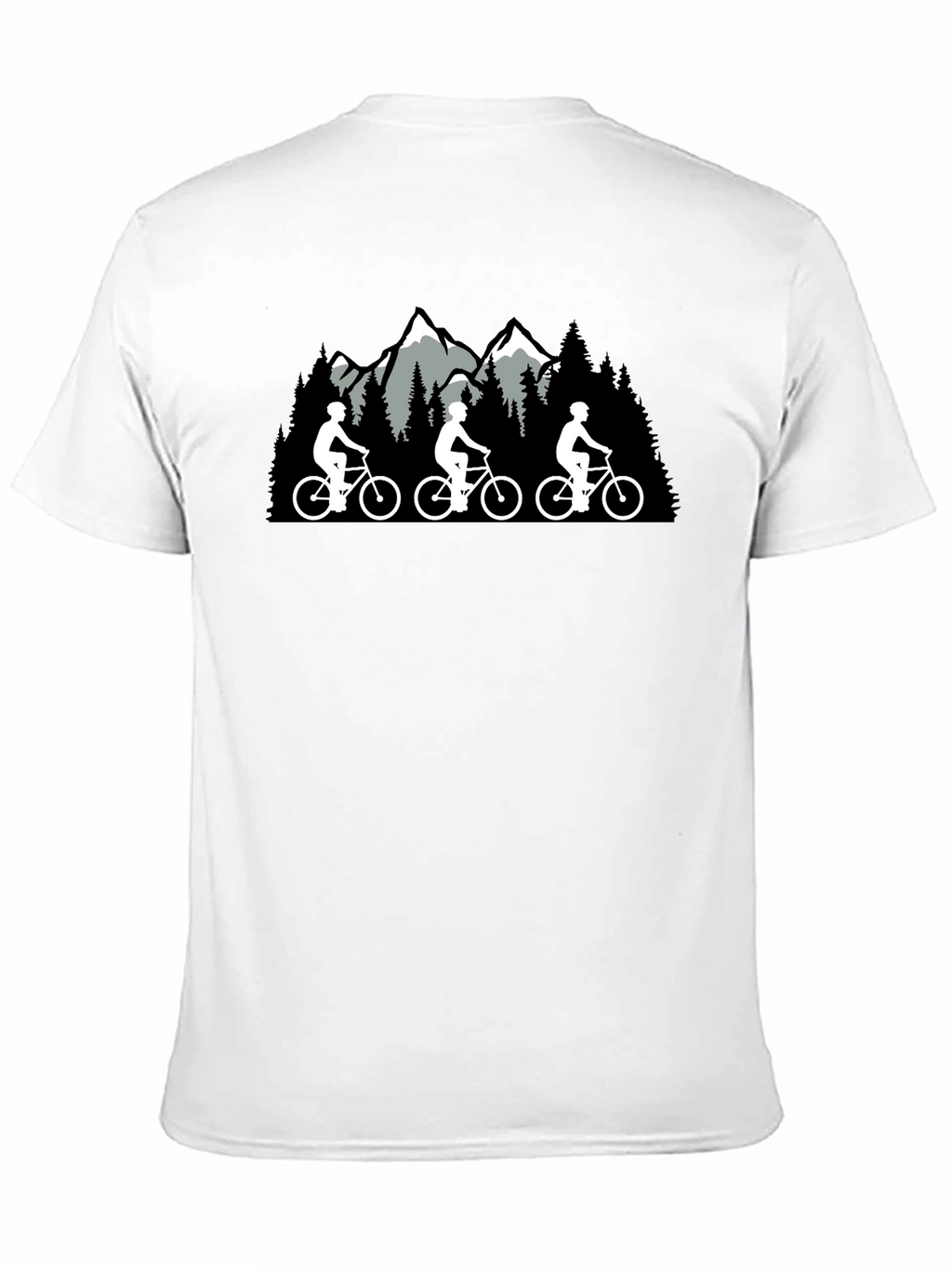 Mountain Biking Graphic Tee