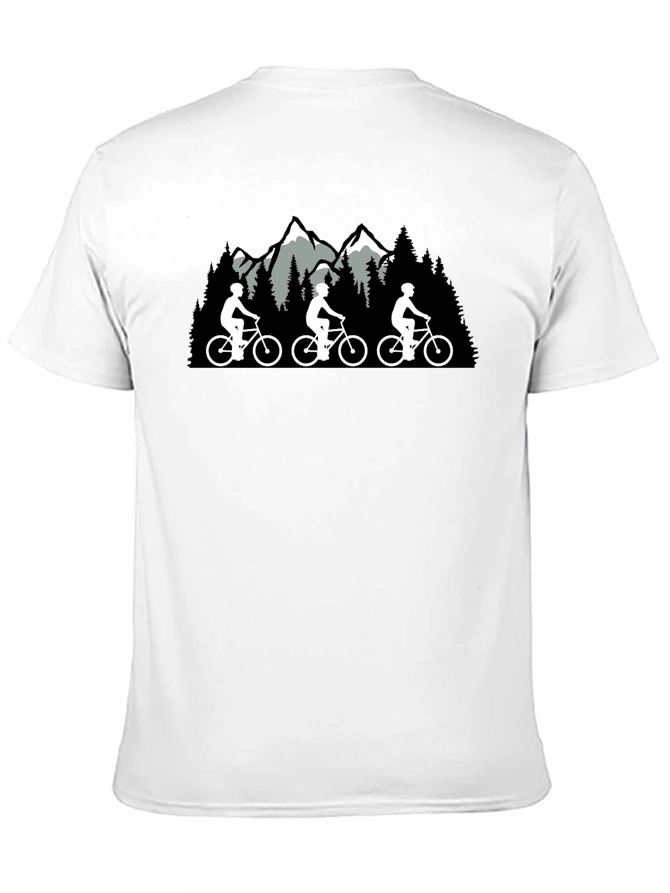 Mountain Biking Graphic Tee
