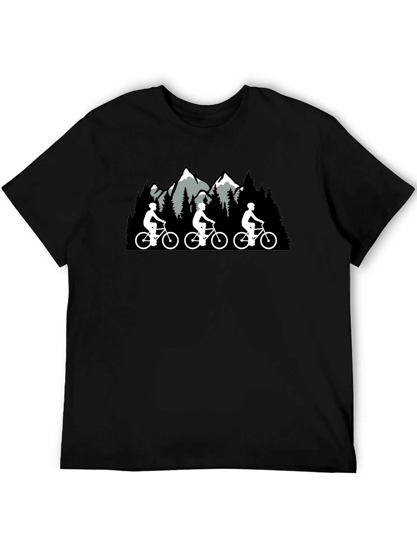 Mountain Biking Graphic Tee