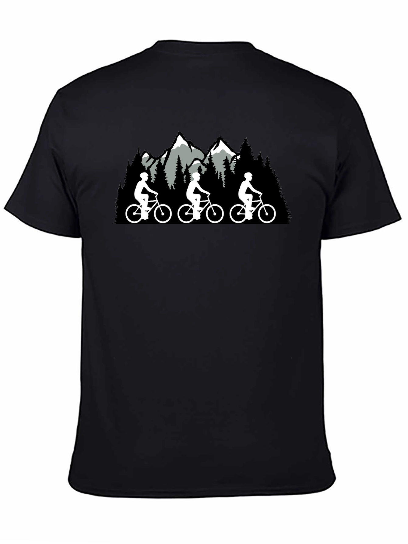 Mountain Biking Graphic Tee