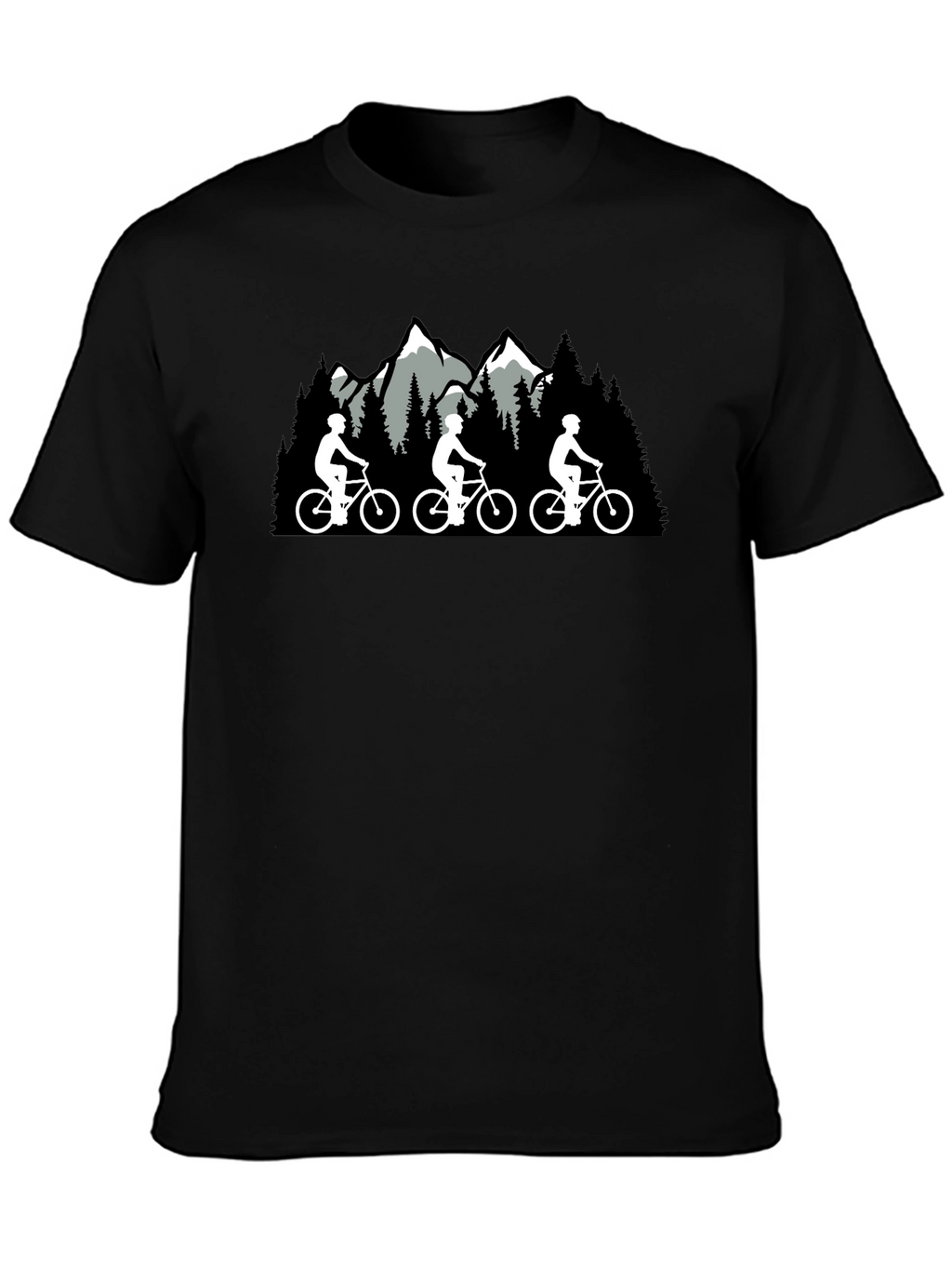 Mountain Biking Graphic Tee