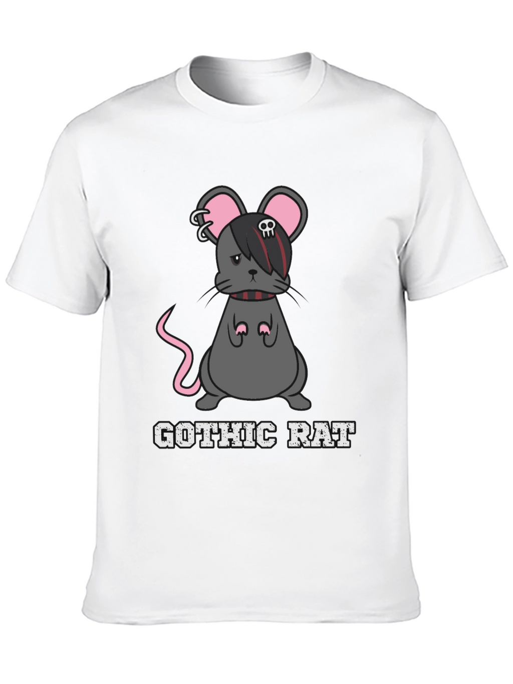 Gothic Rat T-Shirt - Dark Humor Tee