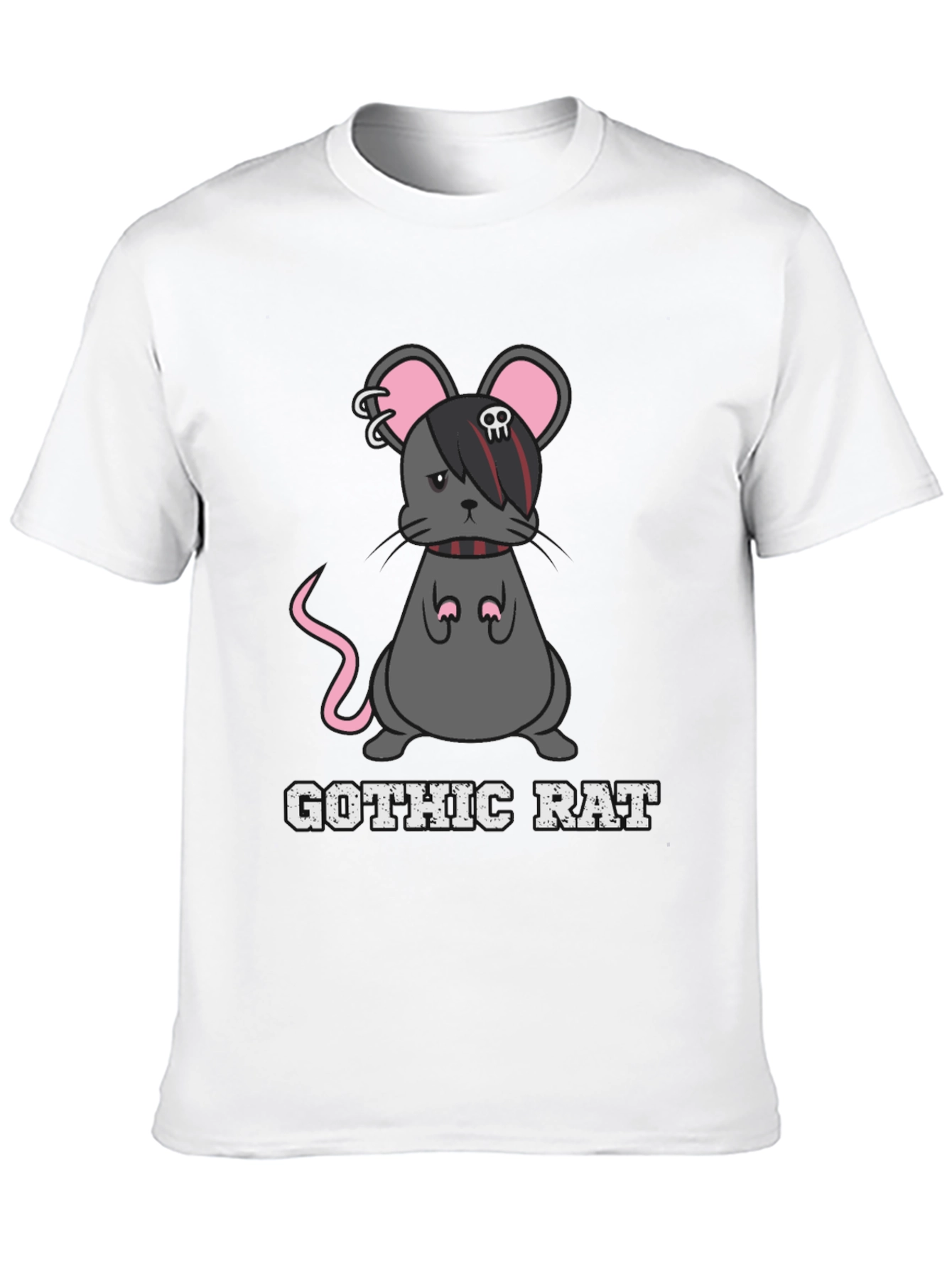 Gothic Rat T-Shirt - Dark Humor Tee