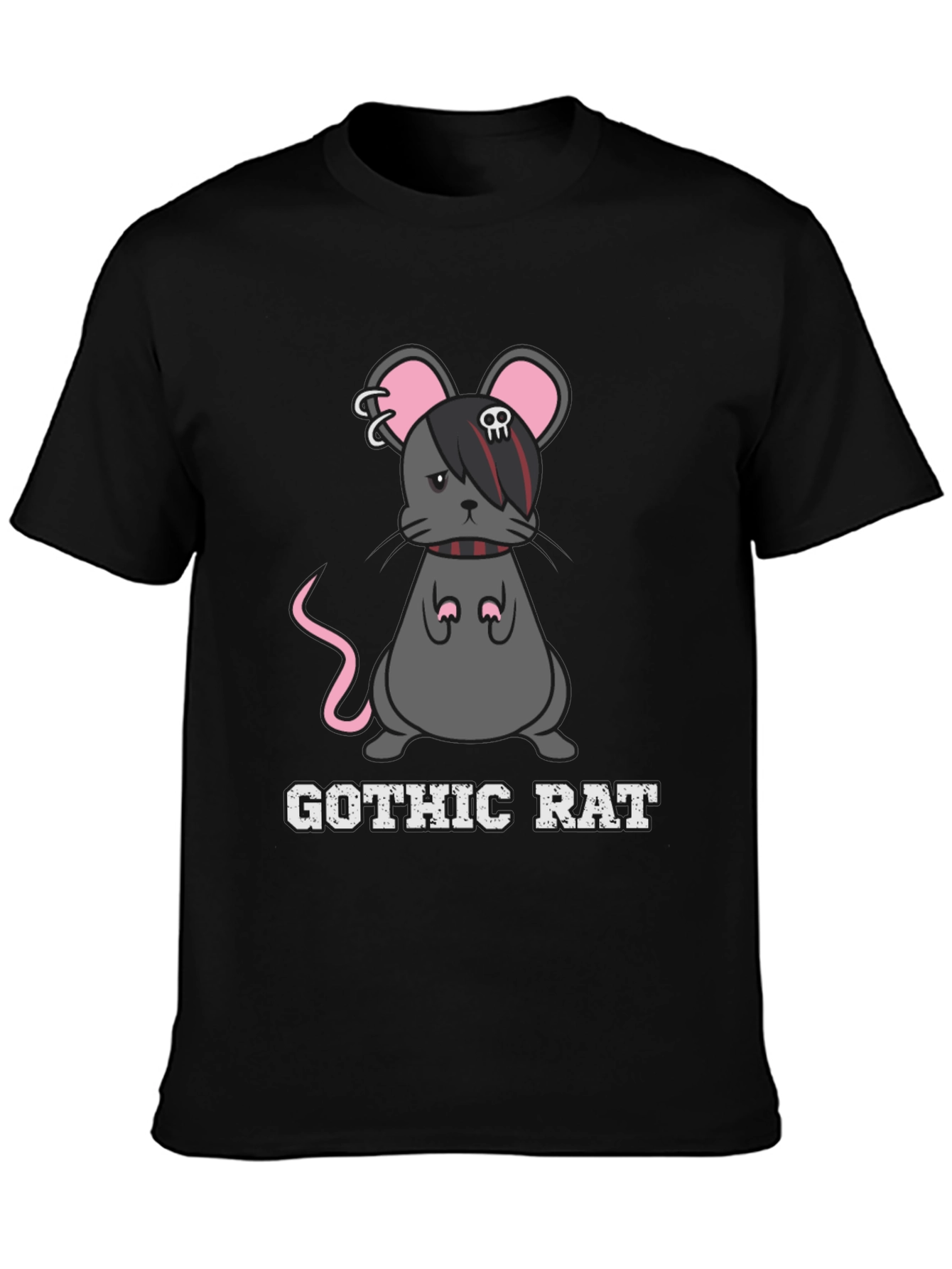 Gothic Rat T-Shirt - Dark Humor Tee