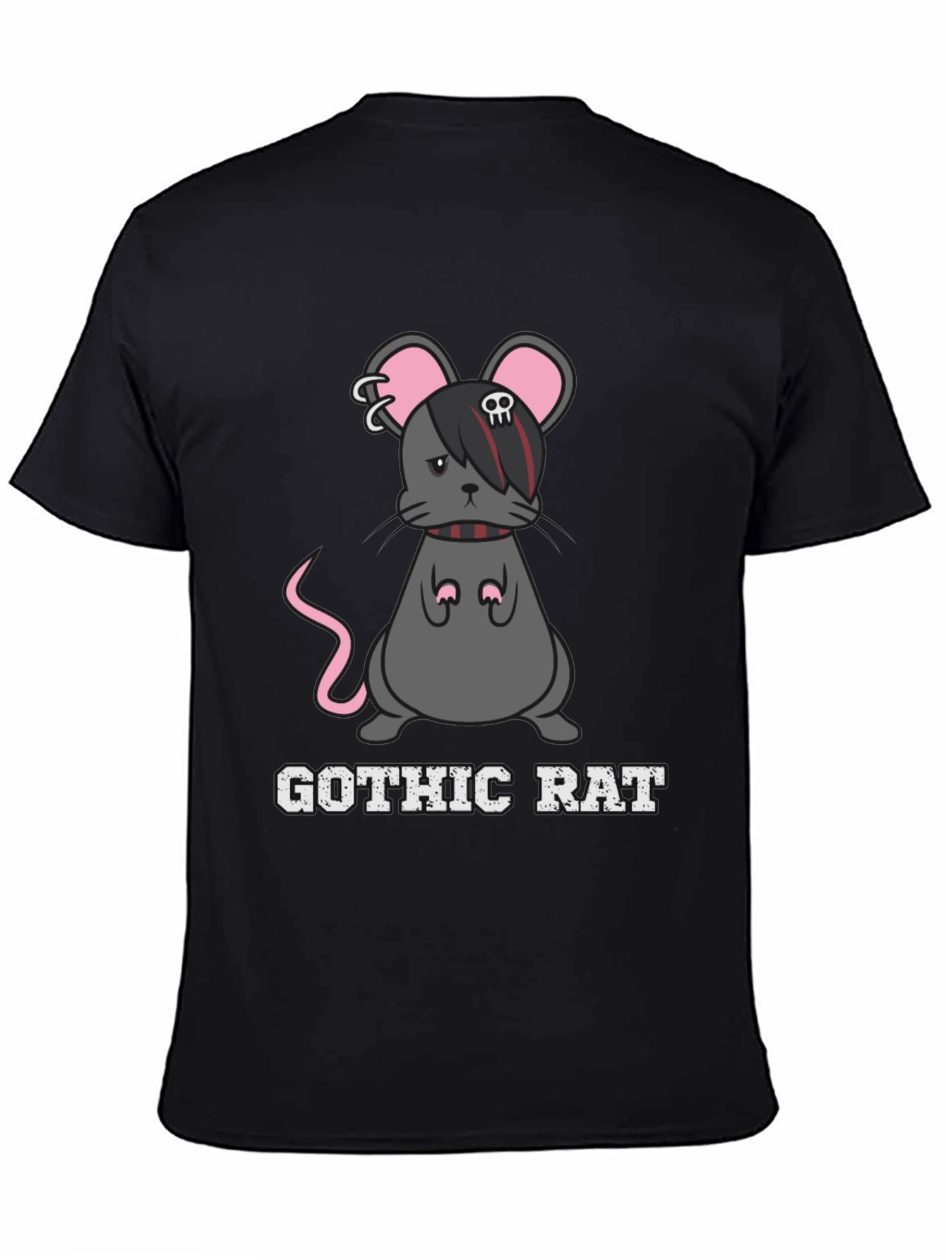 Gothic Rat T-Shirt - Dark Humor Tee