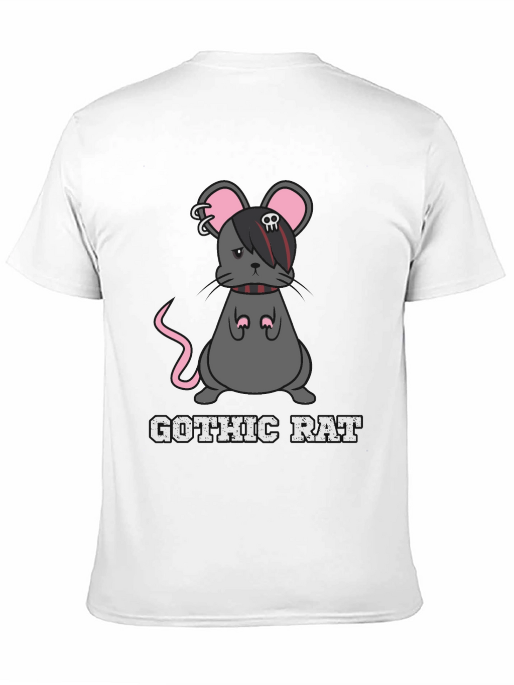 Gothic Rat T-Shirt - Dark Humor Tee
