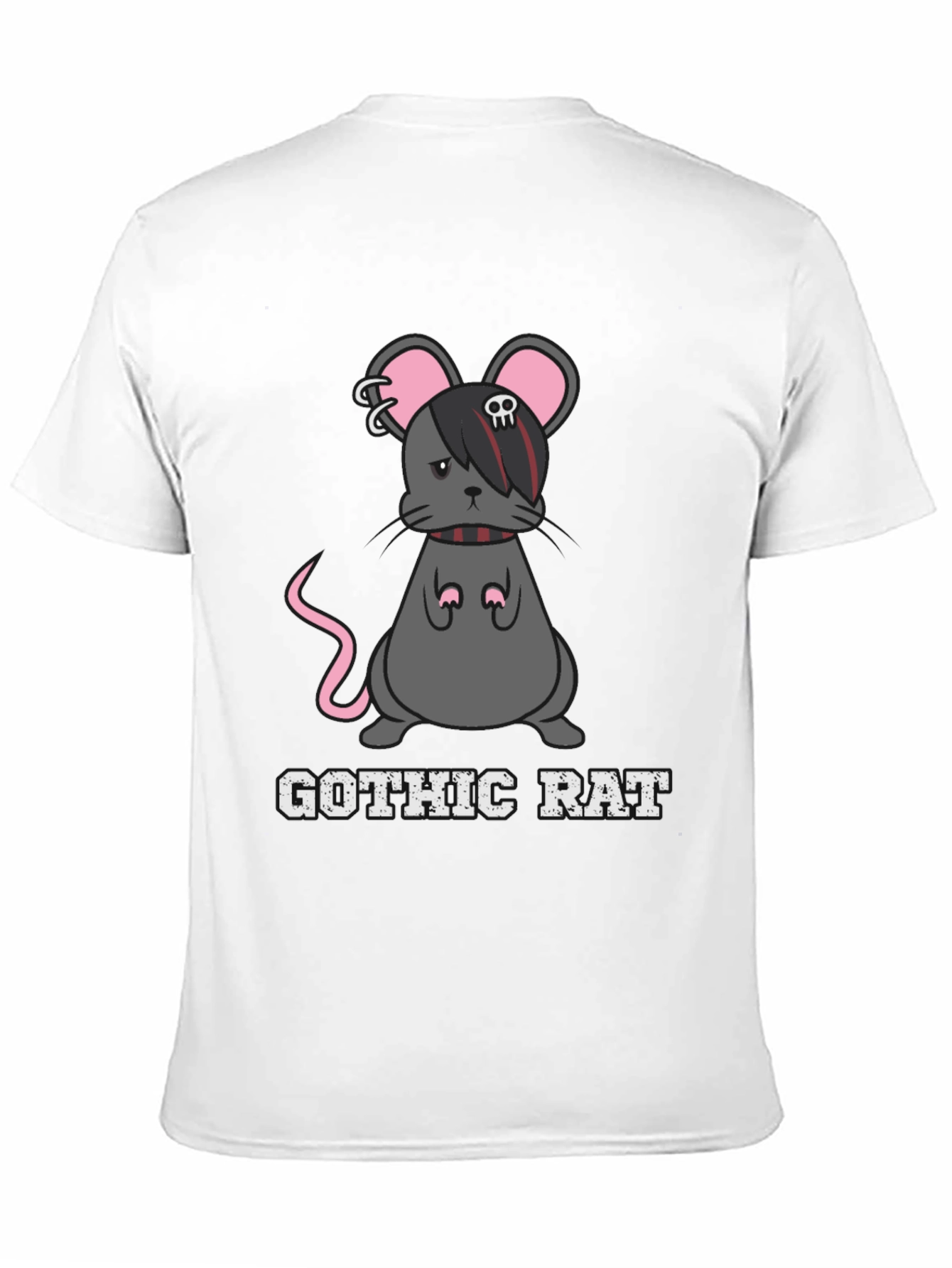 Gothic Rat T-Shirt - Dark Humor Tee