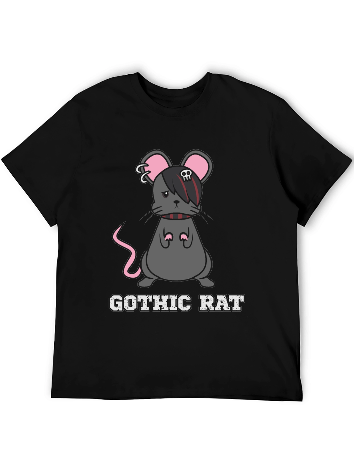 Gothic Rat T-Shirt - Dark Humor Tee
