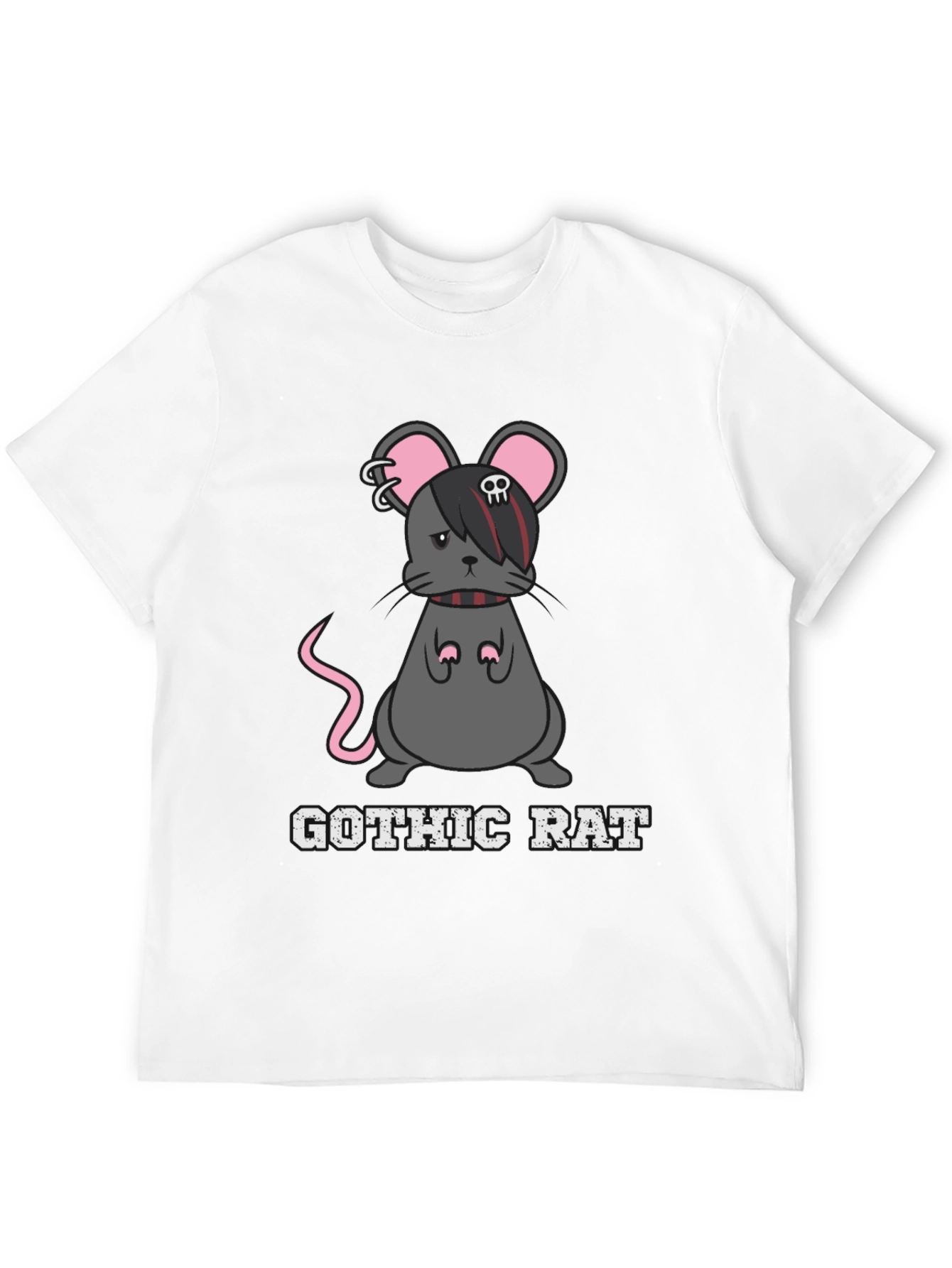 Gothic Rat T-Shirt - Dark Humor Tee